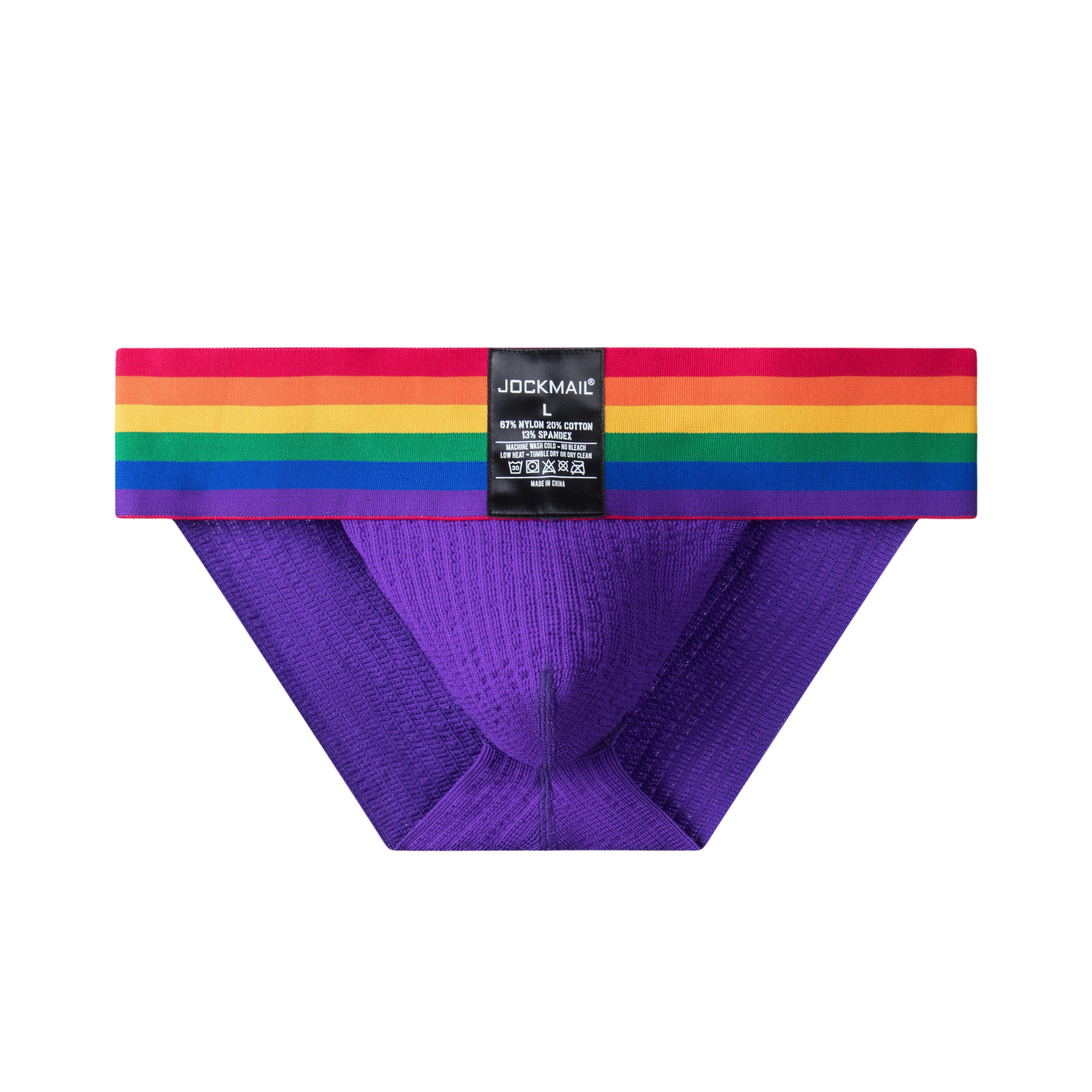 Men's JOCKMAIL JM380 - Old School Pride Brief - JOCKMAIL