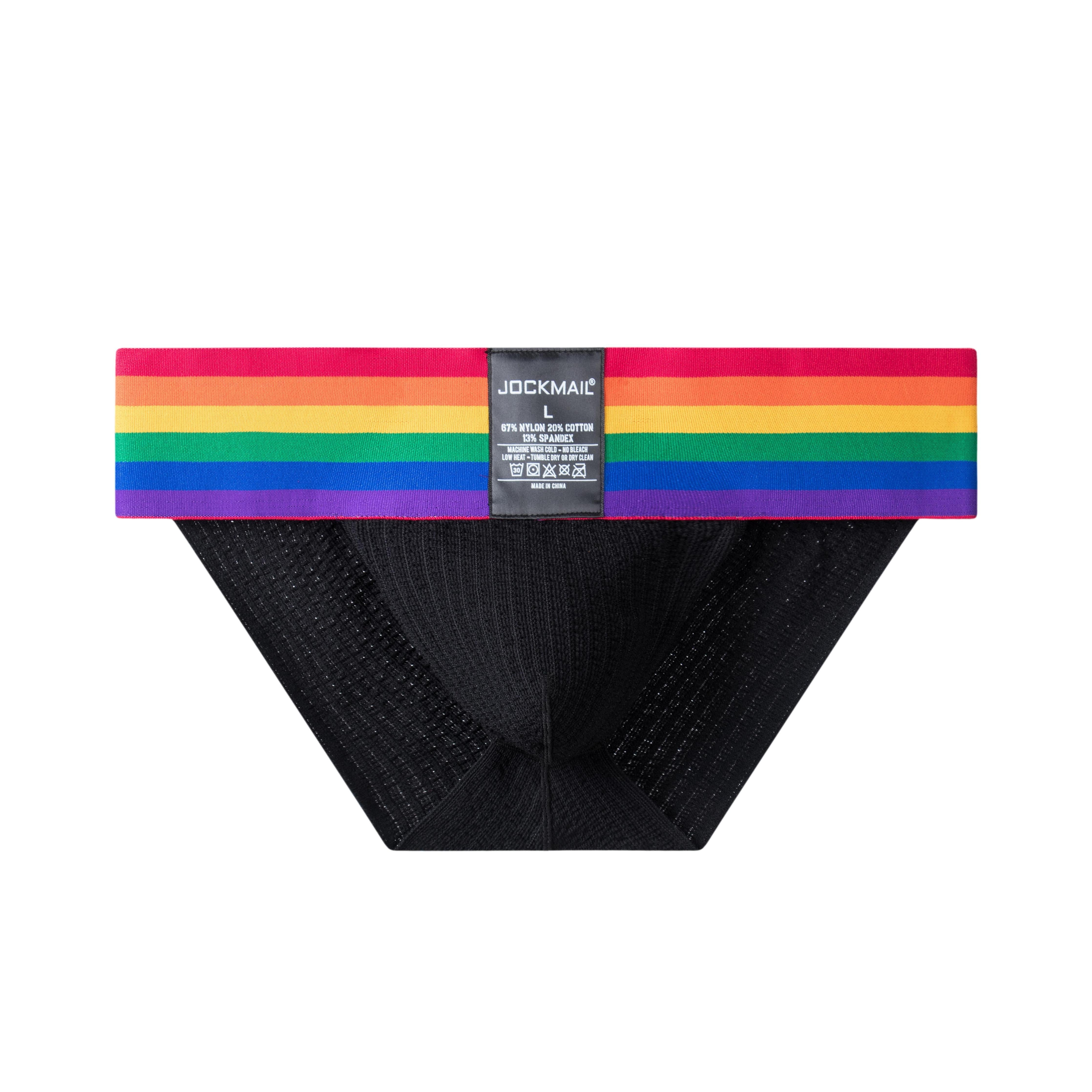 Men's JOCKMAIL JM380 - Old School Pride Brief - JOCKMAIL