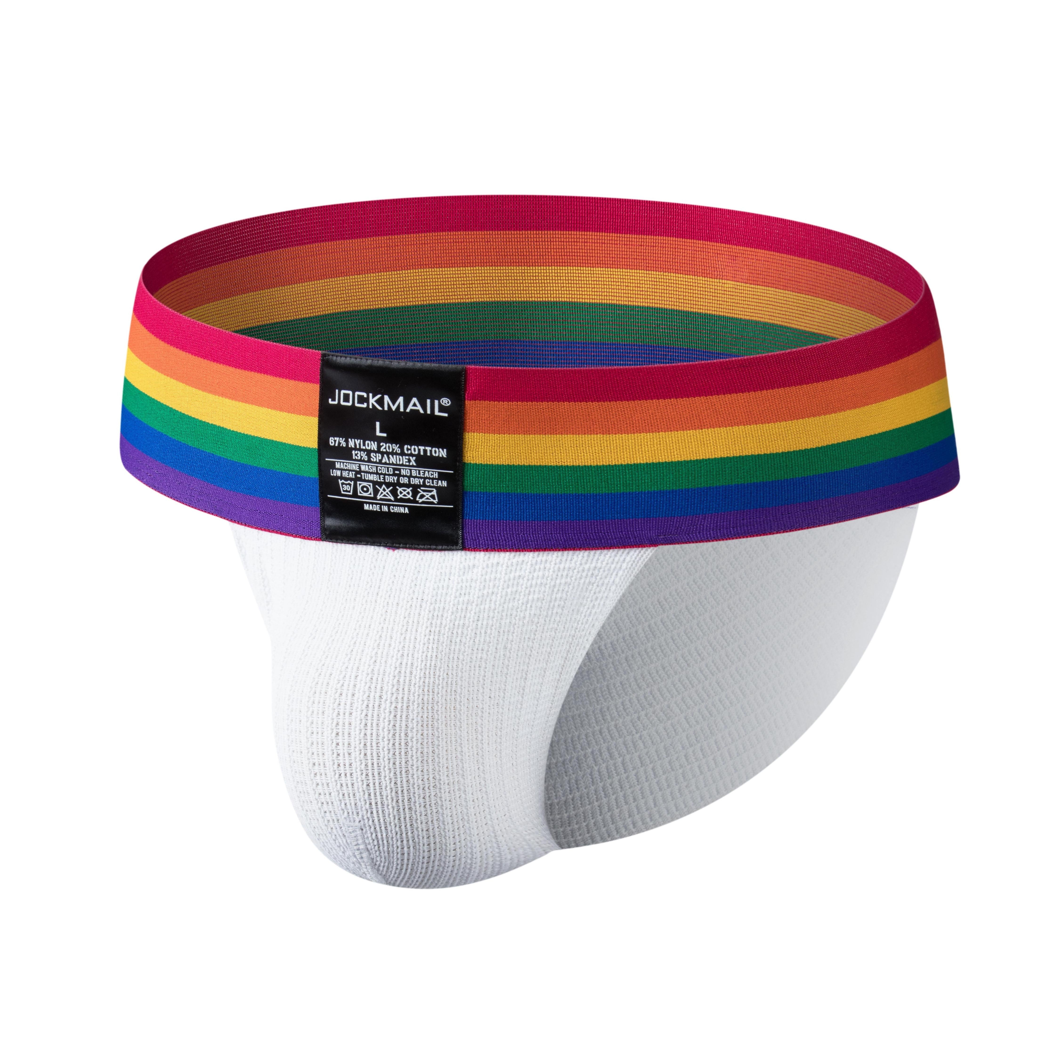 Men's JOCKMAIL JM380 - Old School Pride Brief - JOCKMAIL