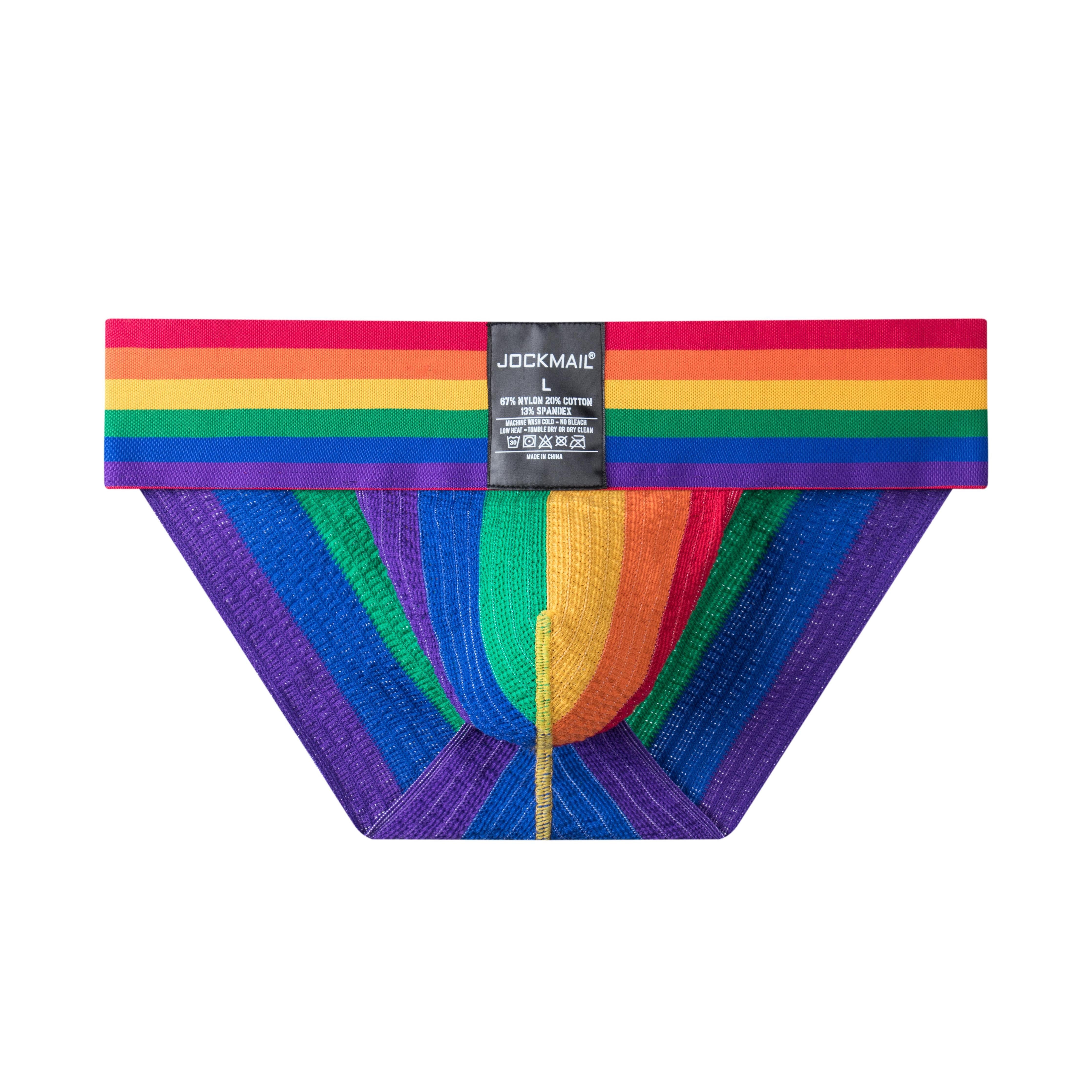 Men's JOCKMAIL JM380 - Old School Pride Brief - JOCKMAIL