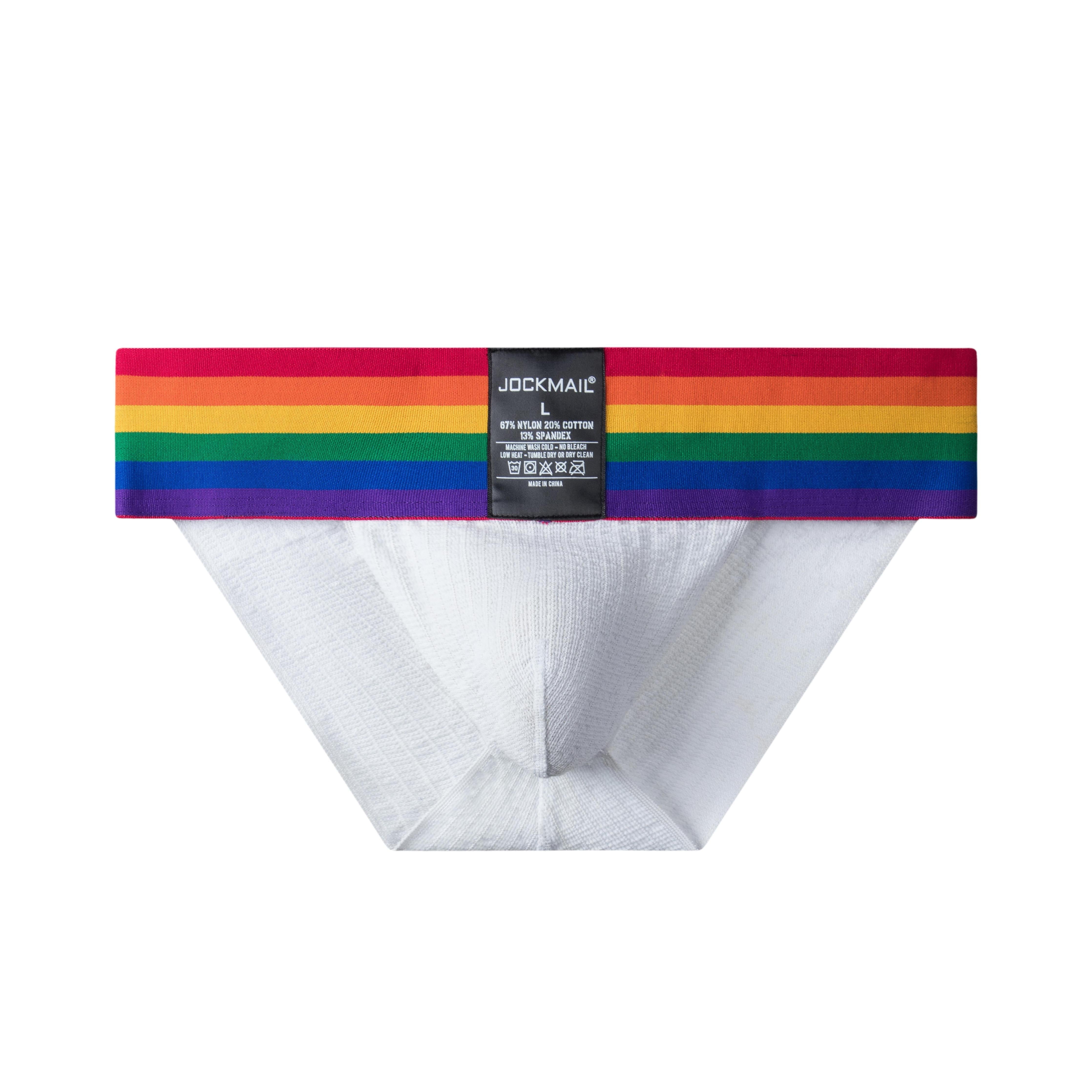 Men's JOCKMAIL JM380 - Old School Pride Brief - JOCKMAIL