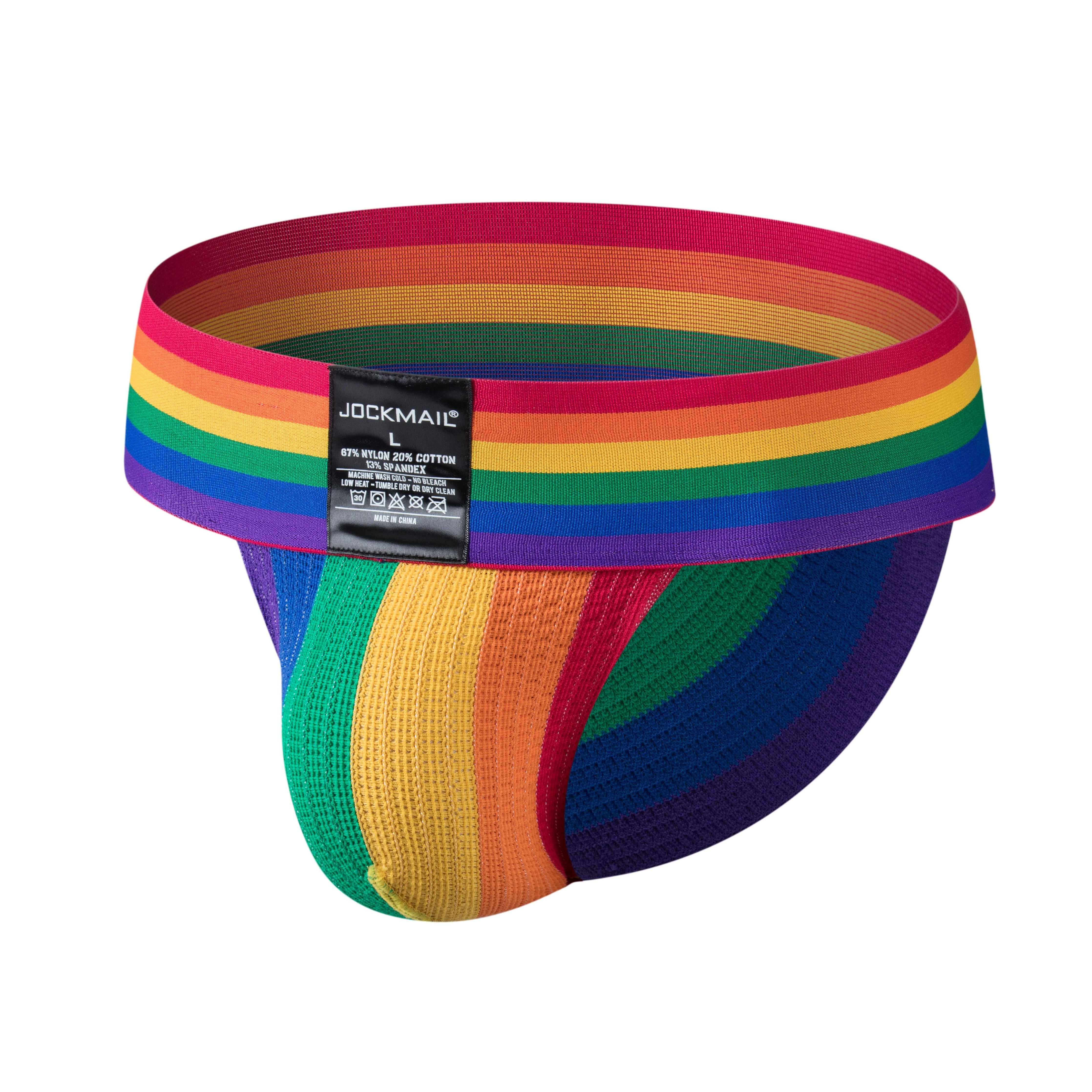 Men's JOCKMAIL JM380 - Old School Pride Brief - JOCKMAIL