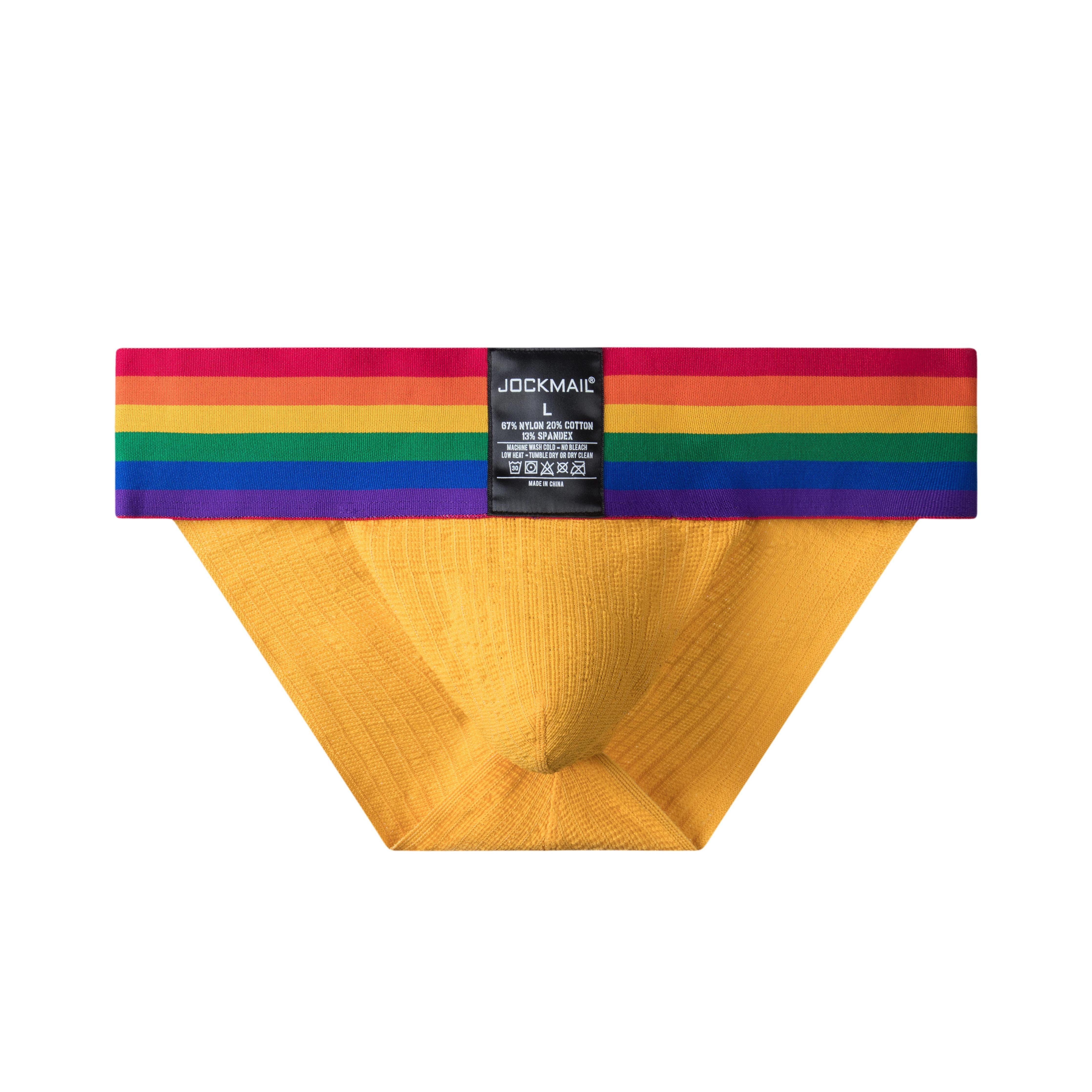 Men's JOCKMAIL JM380 - Old School Pride Brief - JOCKMAIL