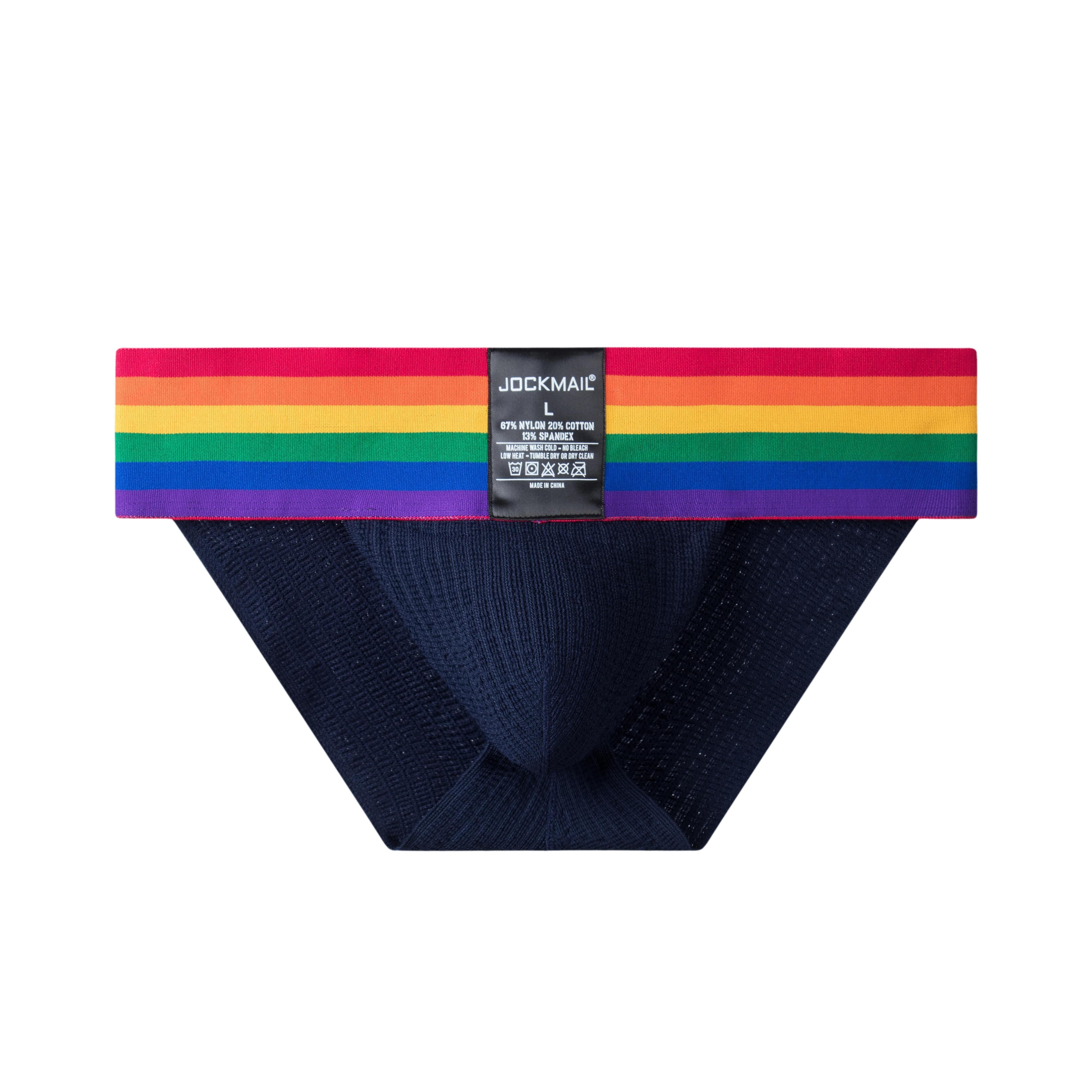 Men's JOCKMAIL JM380 - Old School Pride Brief - JOCKMAIL