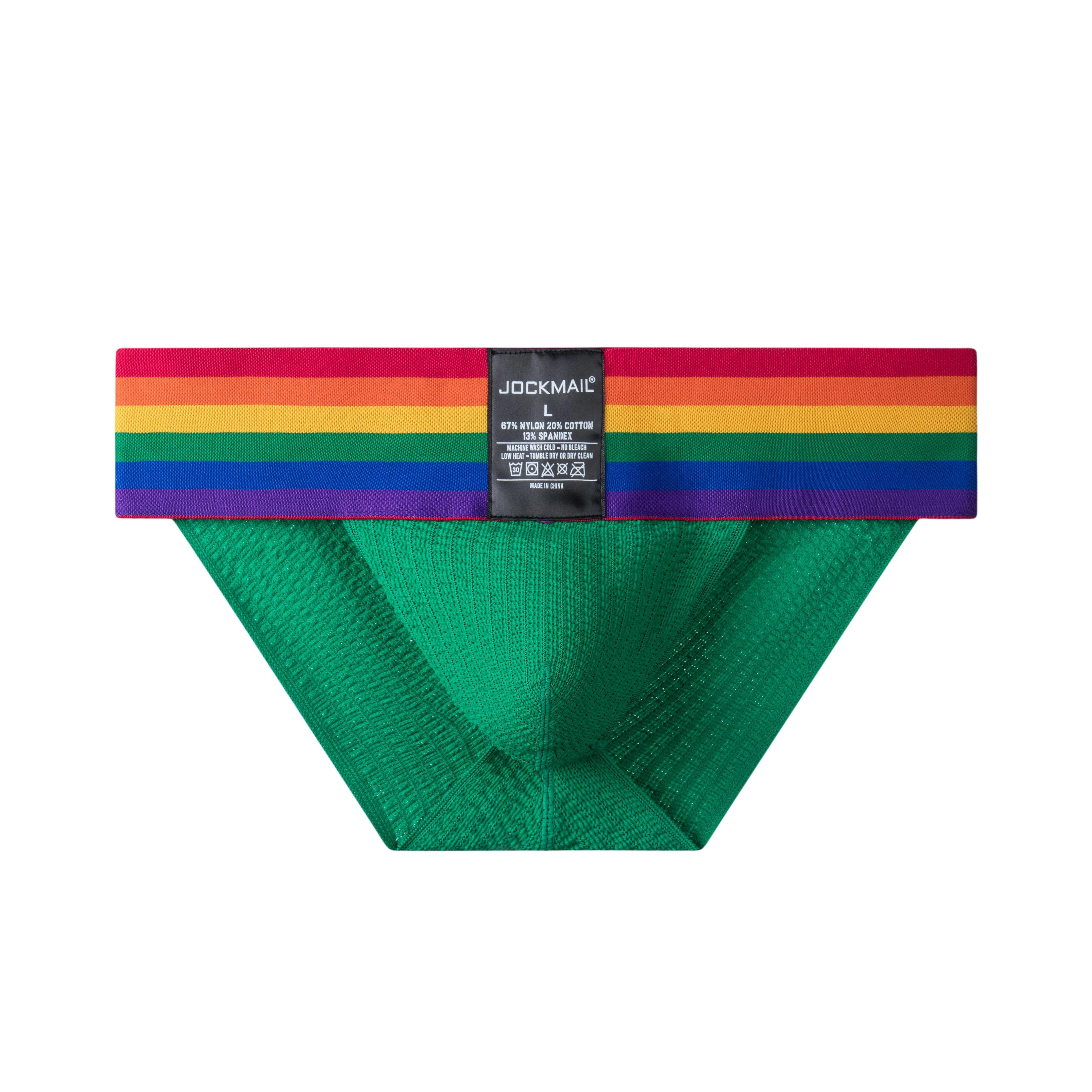 Men's JOCKMAIL JM380 - Old School Pride Brief - JOCKMAIL