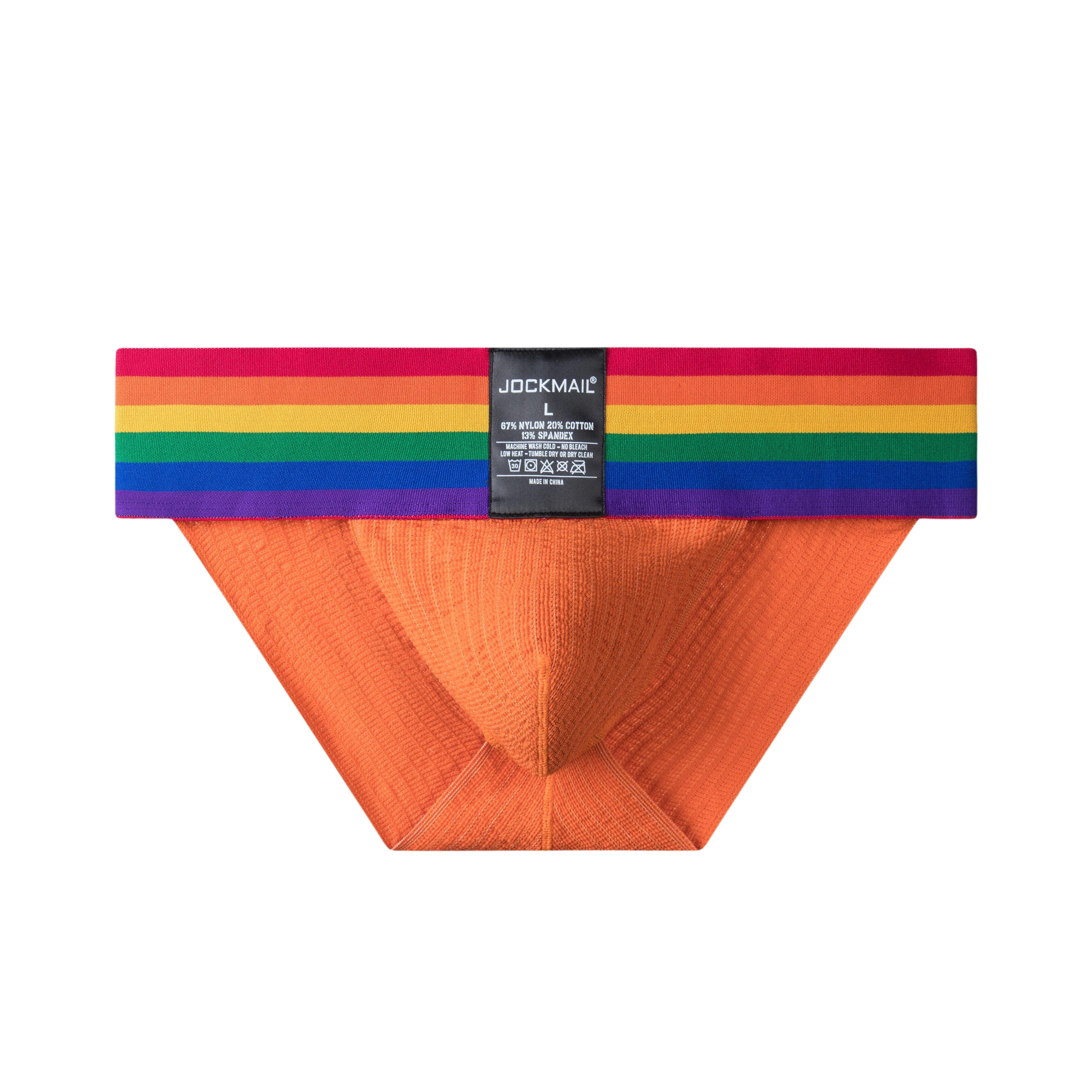 Men's JOCKMAIL JM380 - Old School Pride Brief - JOCKMAIL