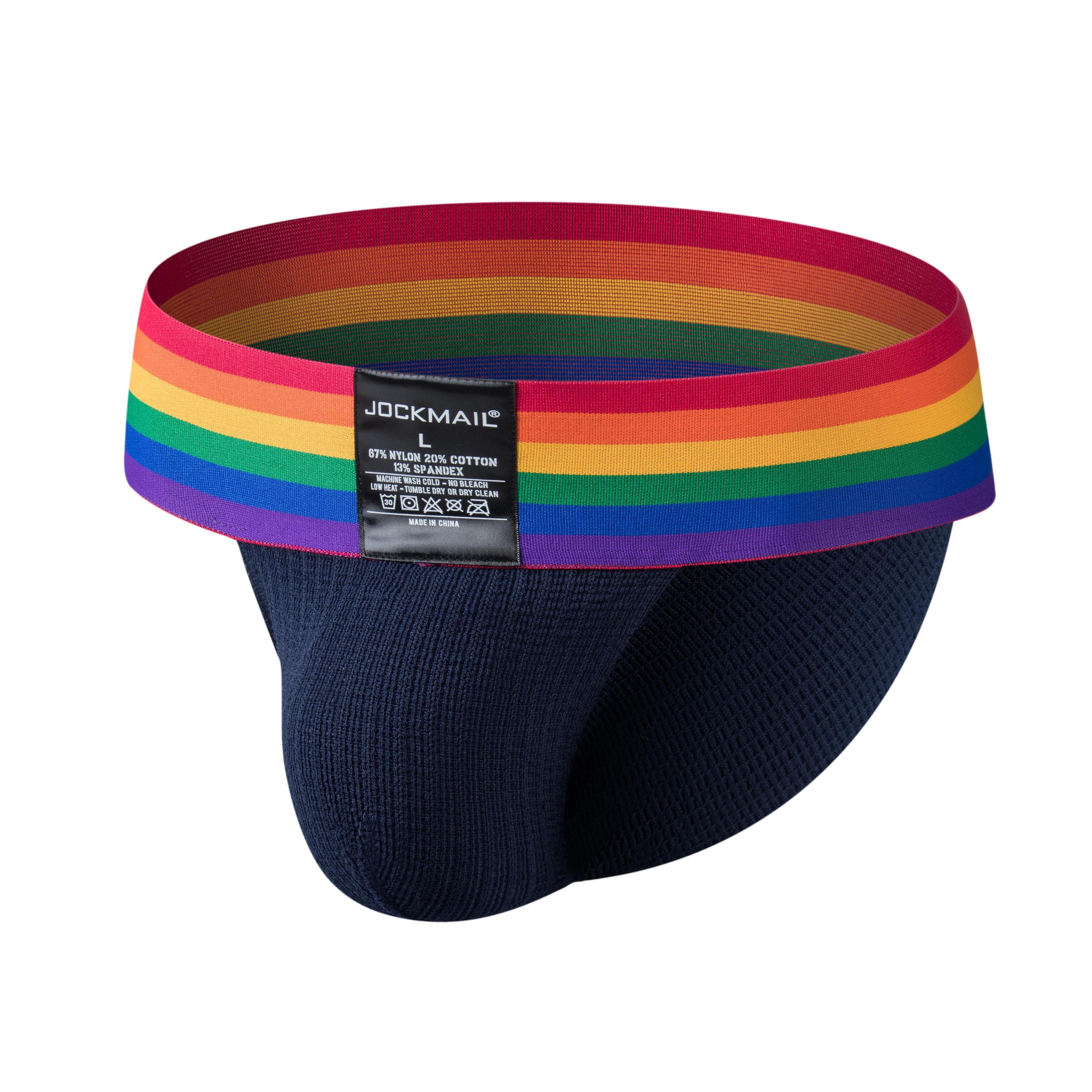 Men's JOCKMAIL JM380 - Old School Pride Brief - JOCKMAIL