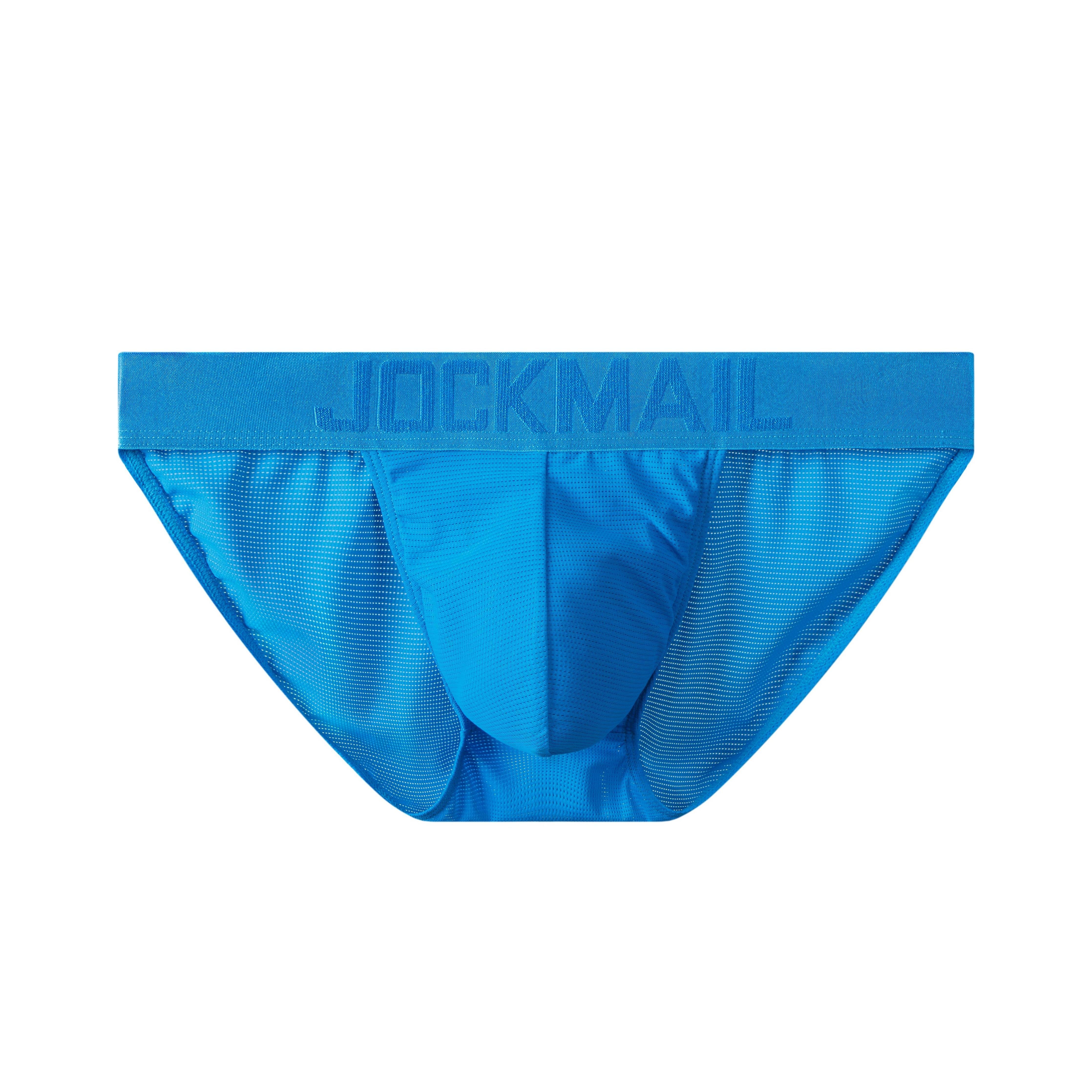 Men's JOCKMAIL JM387 - Monochromatic Mesh Brief - JOCKMAIL