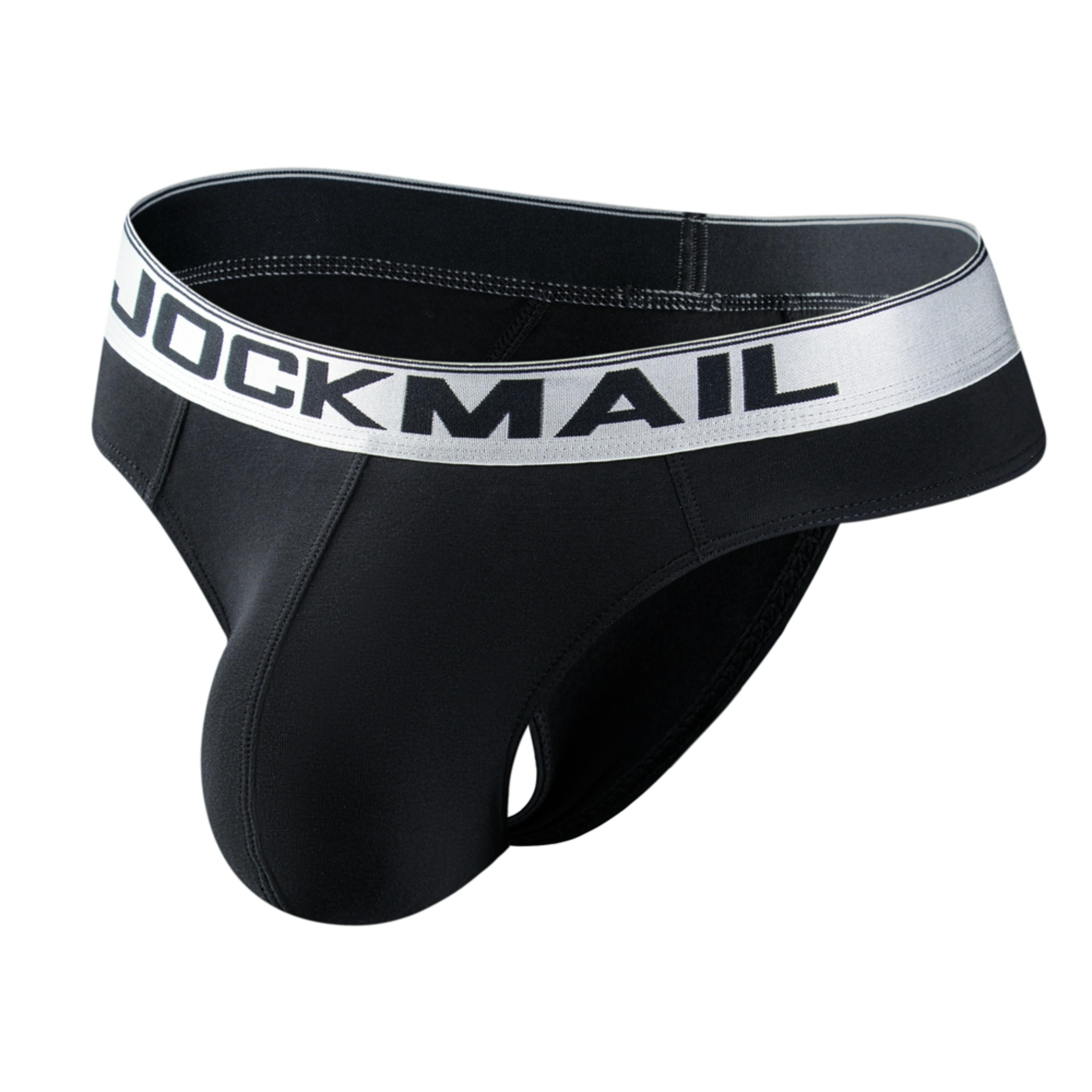 Men's JOCKMAIL JM398 - Metallic Undie G-String - JOCKMAIL