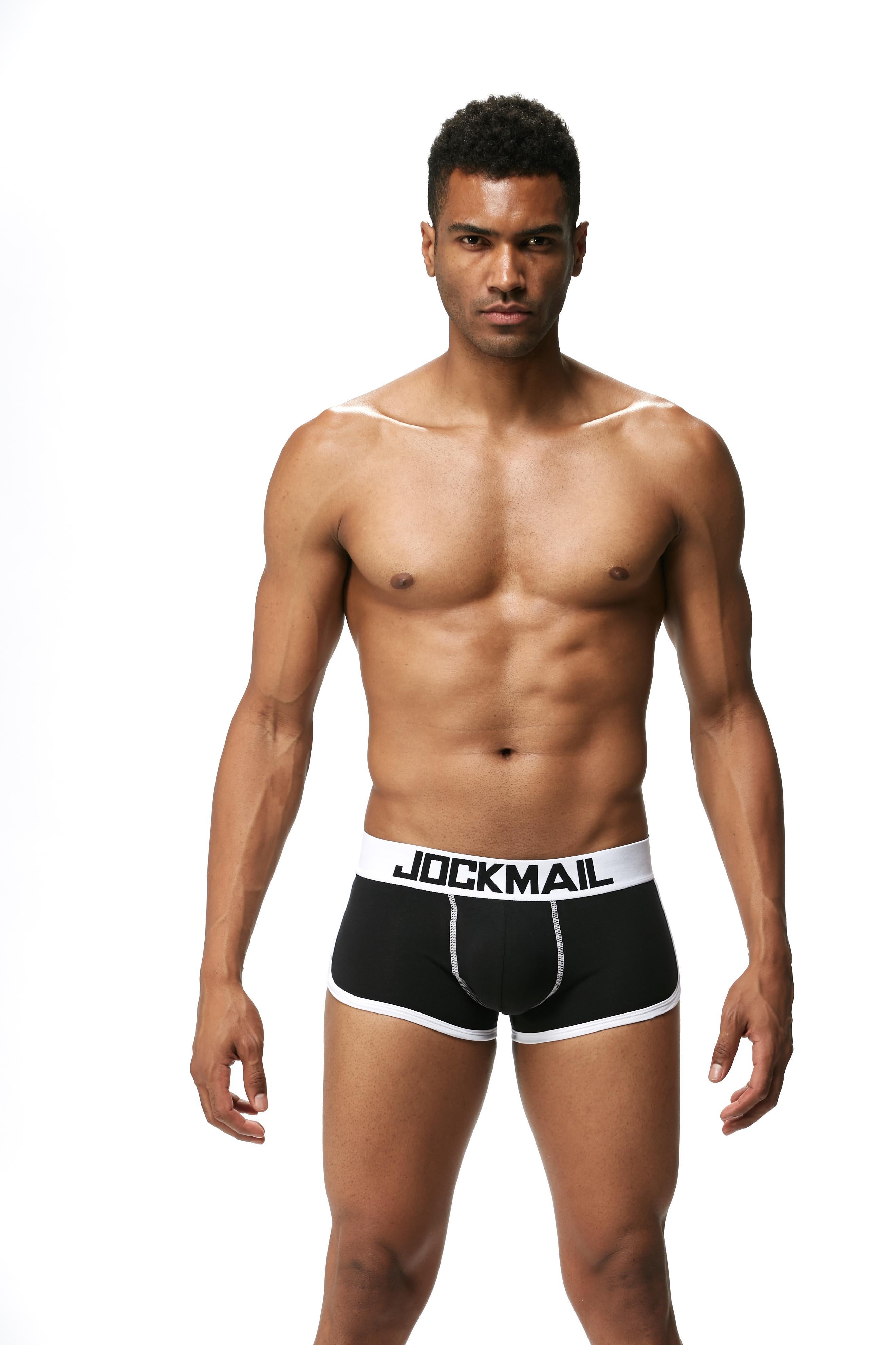 Men's JOCKMAIL JM435 - Butt Enhancement Boxer - JOCKMAIL