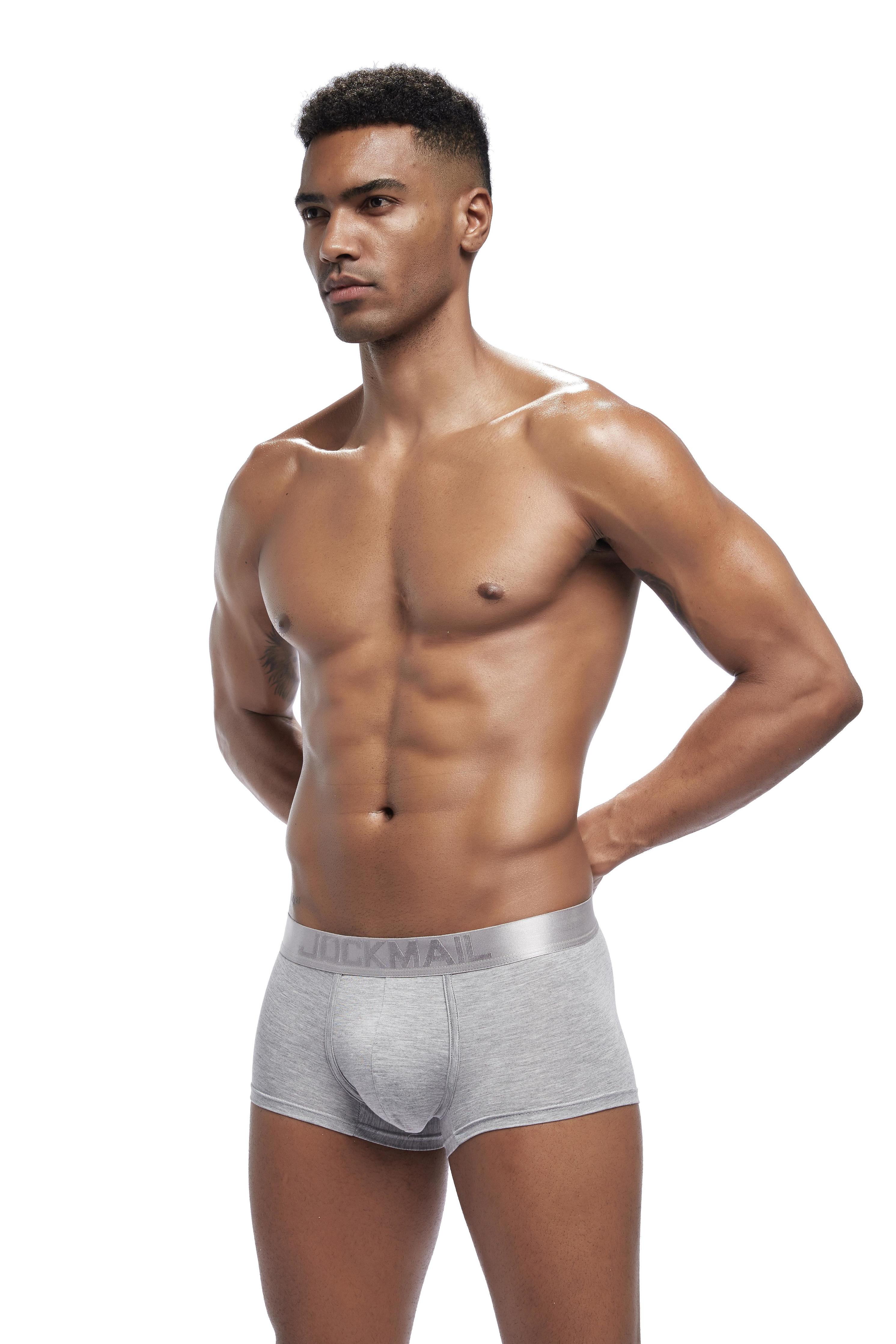 Men's JOCKMAIL JM445 - Monochromatic Boxer - JOCKMAIL