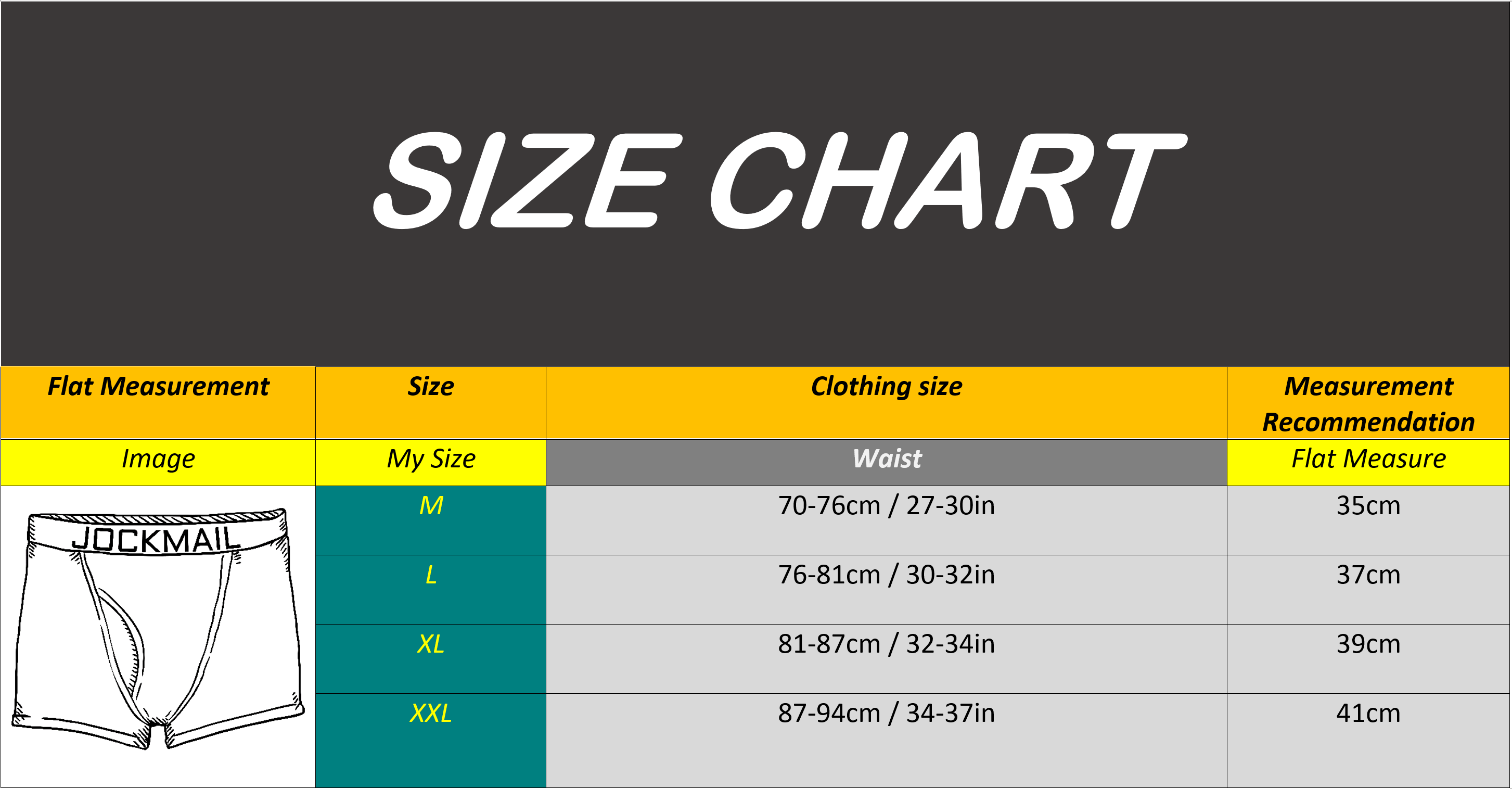 Men's JOCKMAIL JM446 - Classic Boxer - JOCKMAIL