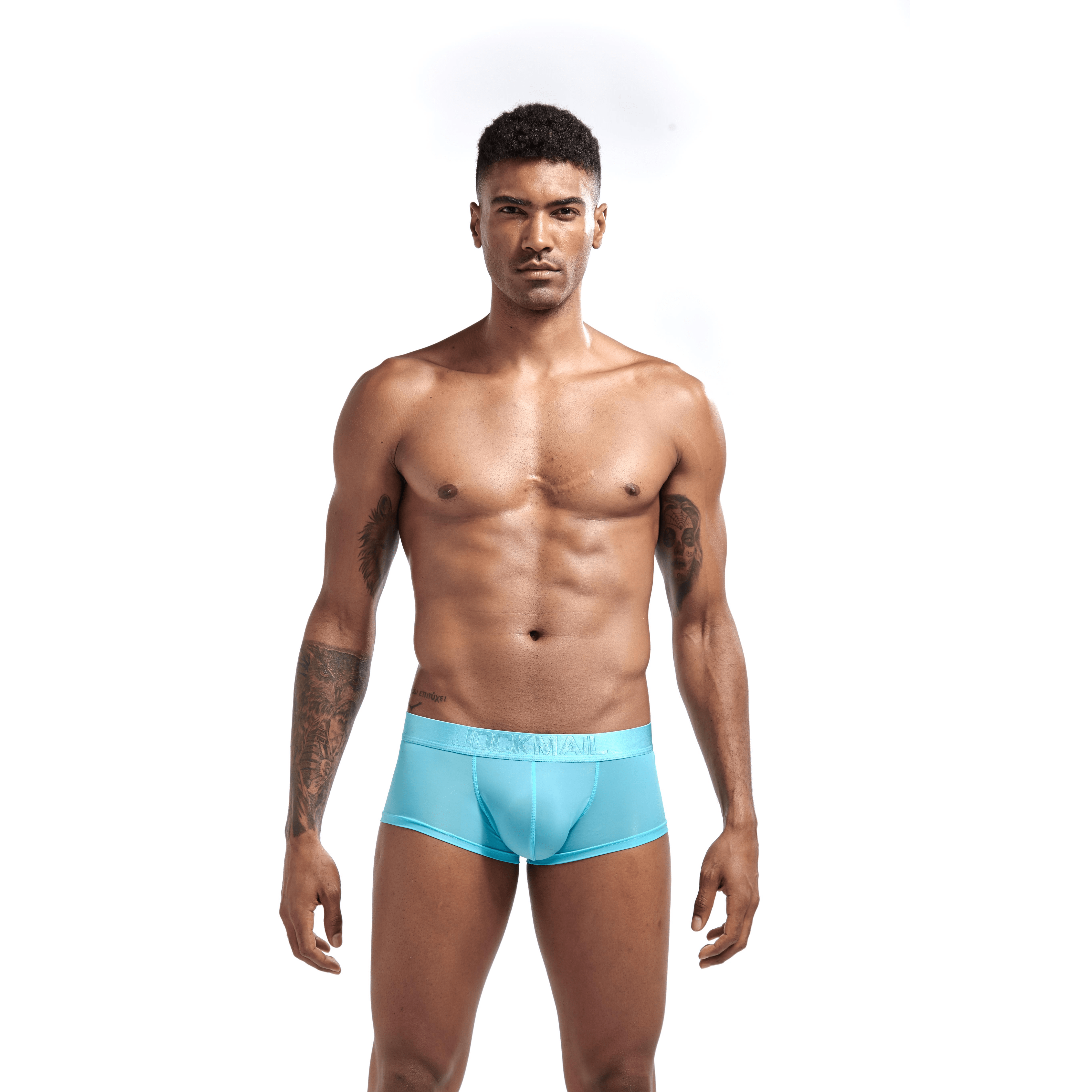 Men's JOCKMAIL JM492 - Ice Silk Boxer - JOCKMAIL