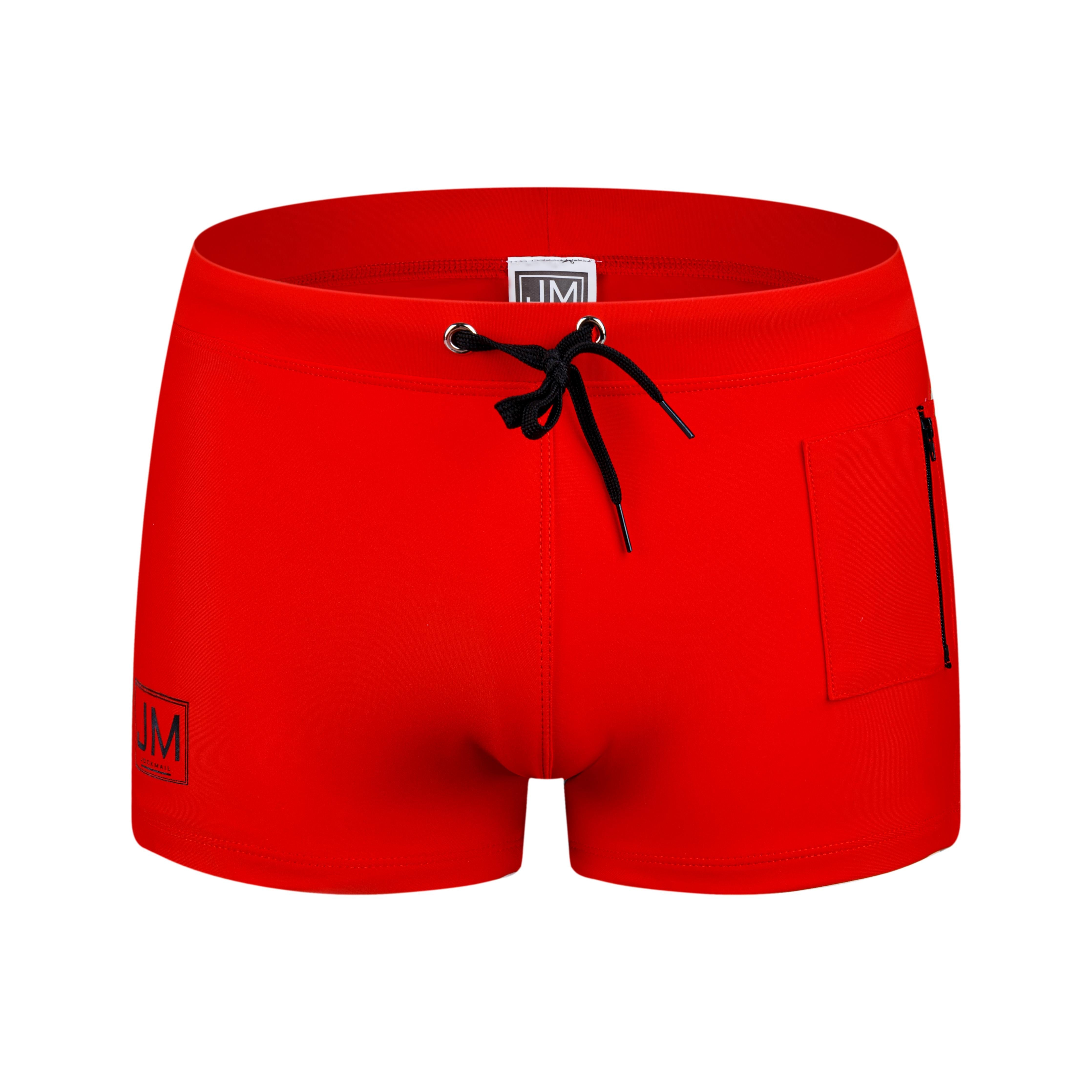 Men's JOCKMAIL JM701 - Enhancing Swim Trunks - JOCKMAIL