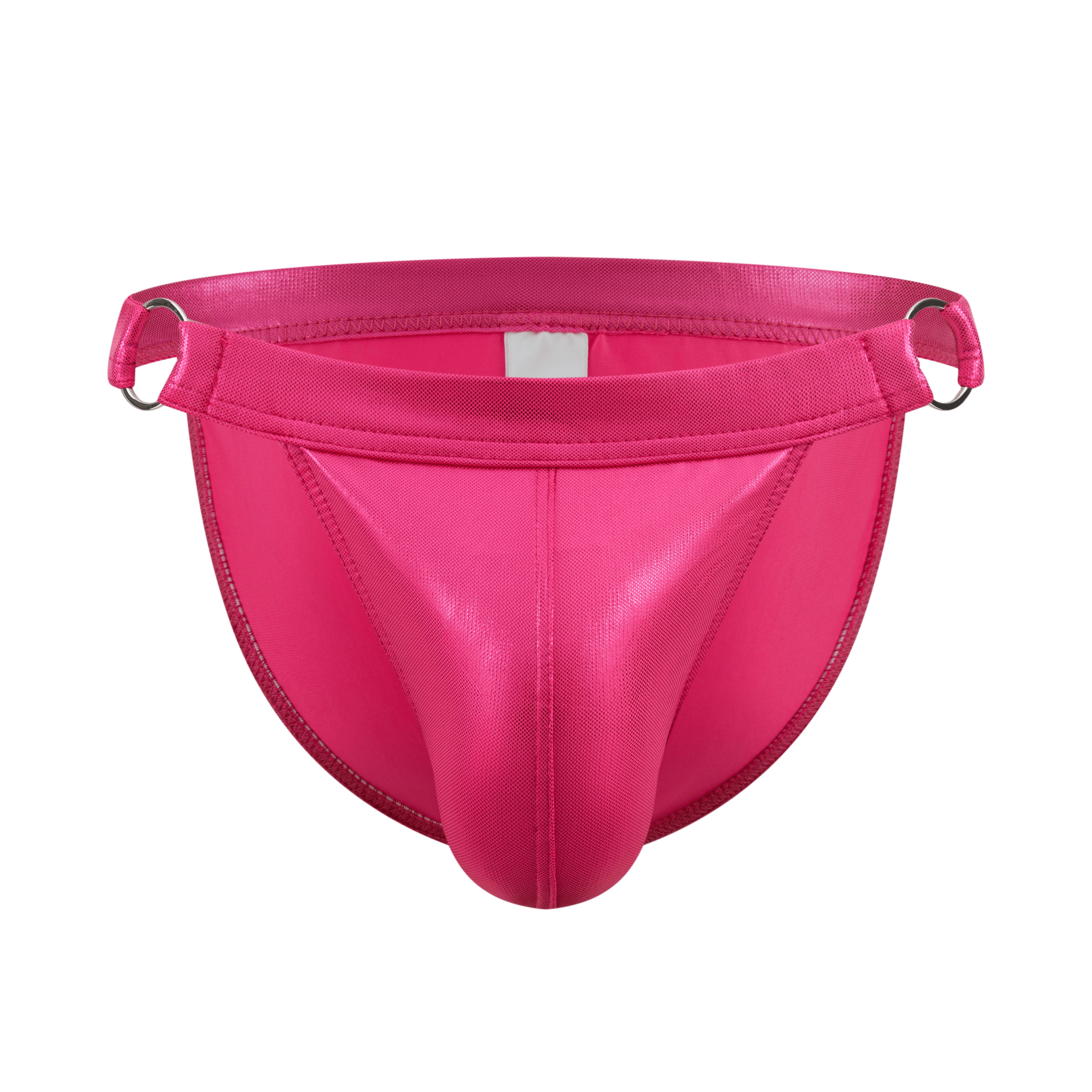 Men's JOCKMAIL JM796 - Iridescent Neon Swim Brief - JOCKMAIL