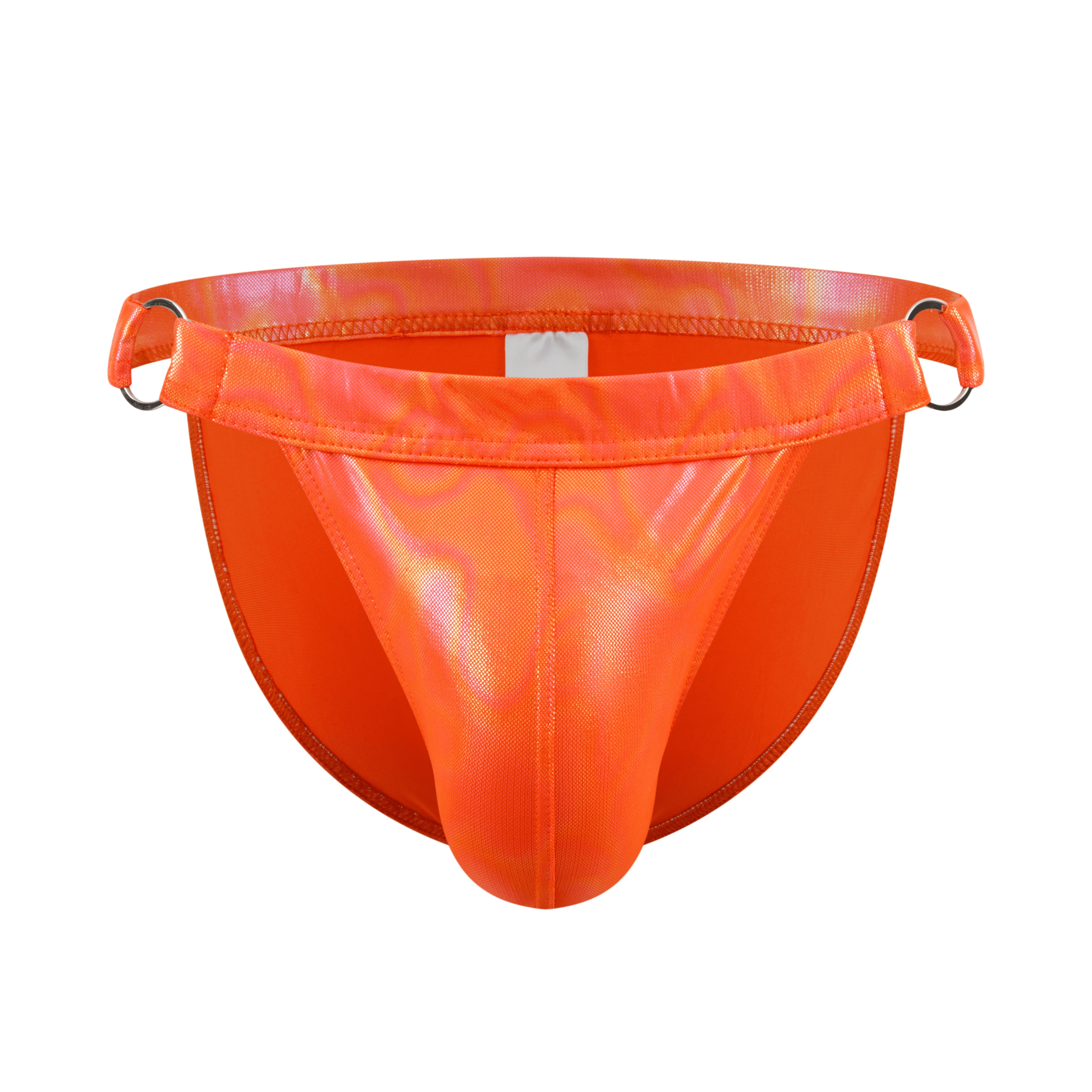 Men's JOCKMAIL JM796 - Iridescent Neon Swim Brief - JOCKMAIL