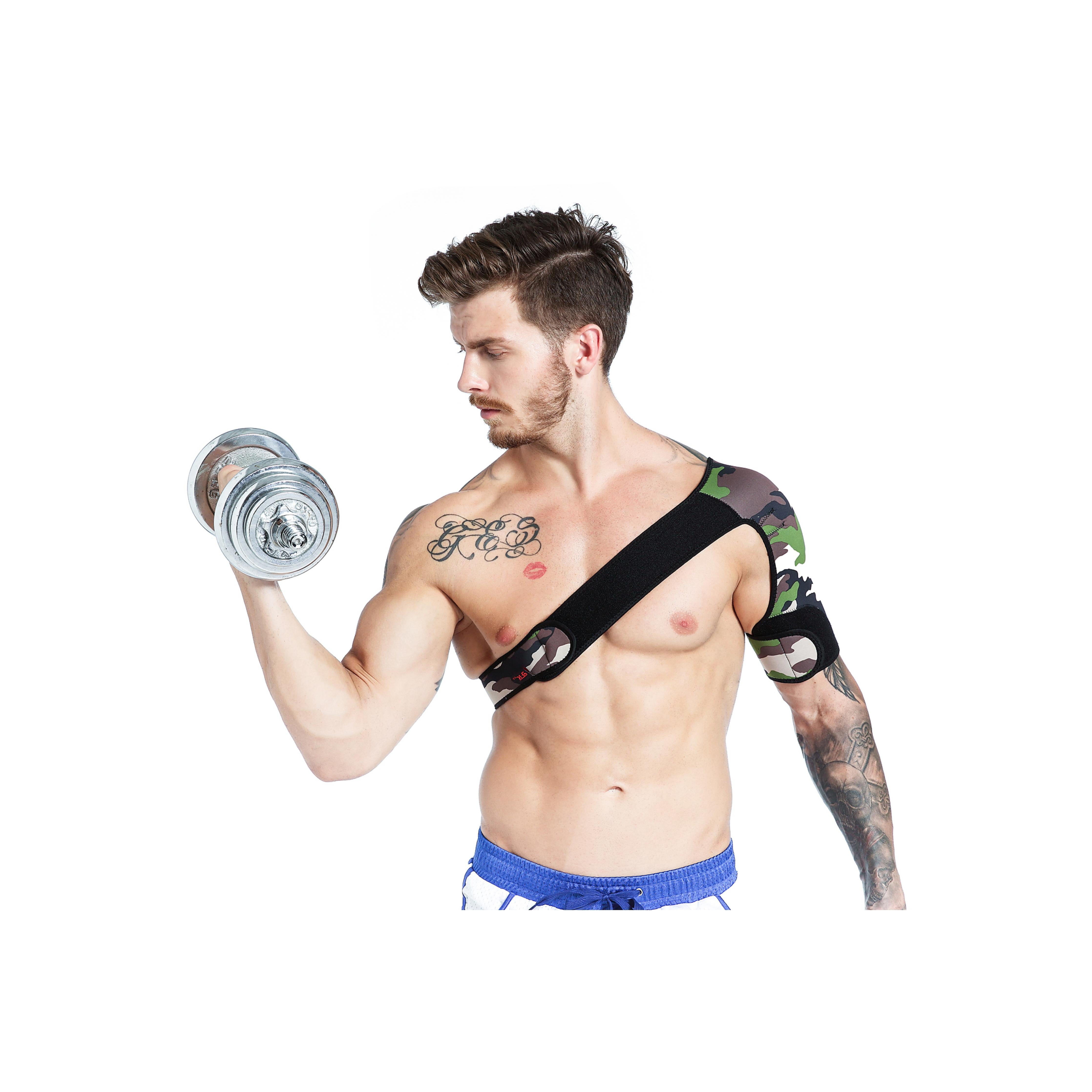 Men's JOCKMAIL JM901 Left Shoulder Strap - Camoflage - JOCKMAIL