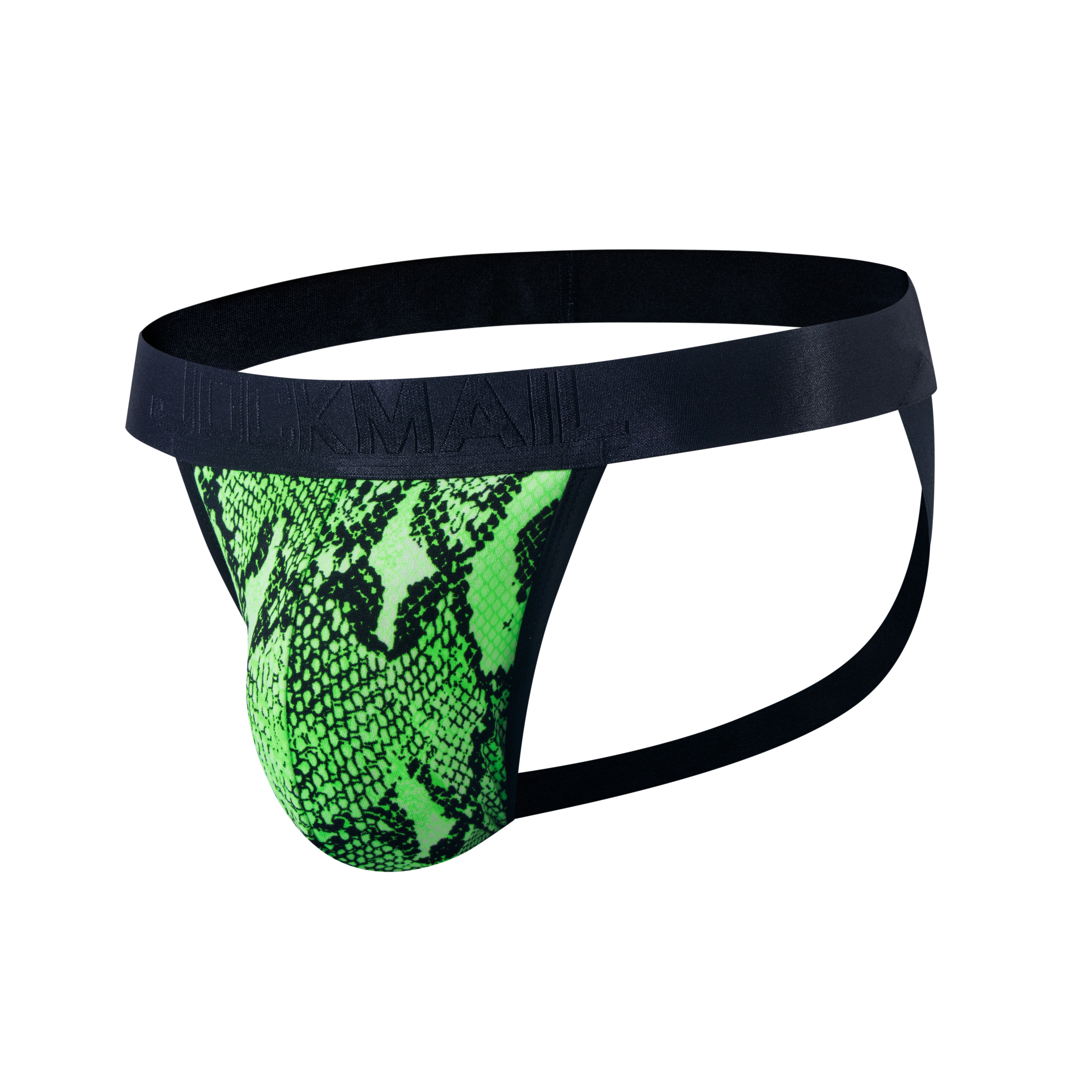 Men's JOCKMAIL JM263 - Leopard/Snake Print Jockstrap