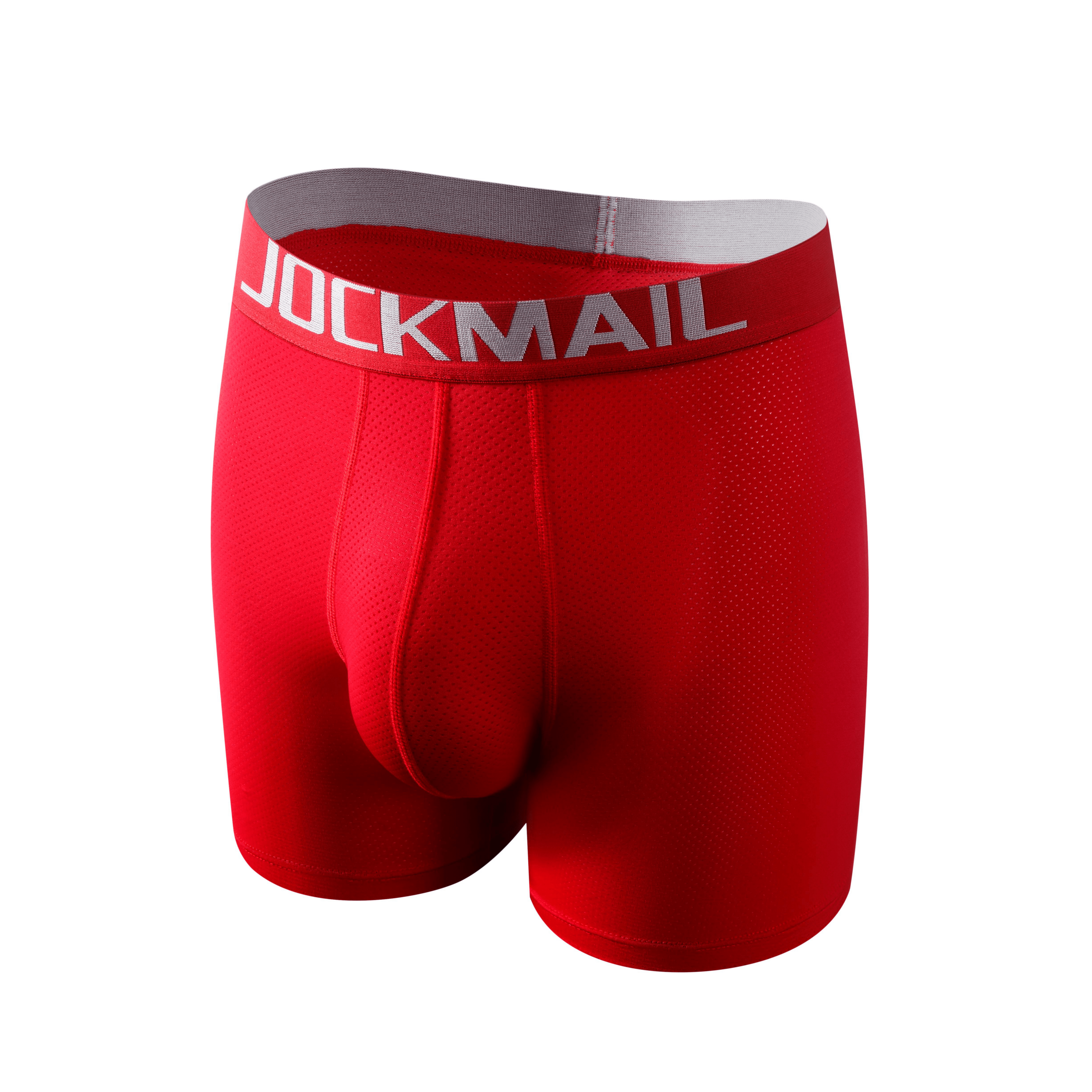 Men's JOCKMAIL JM468 - Open Front Mesh Boxer