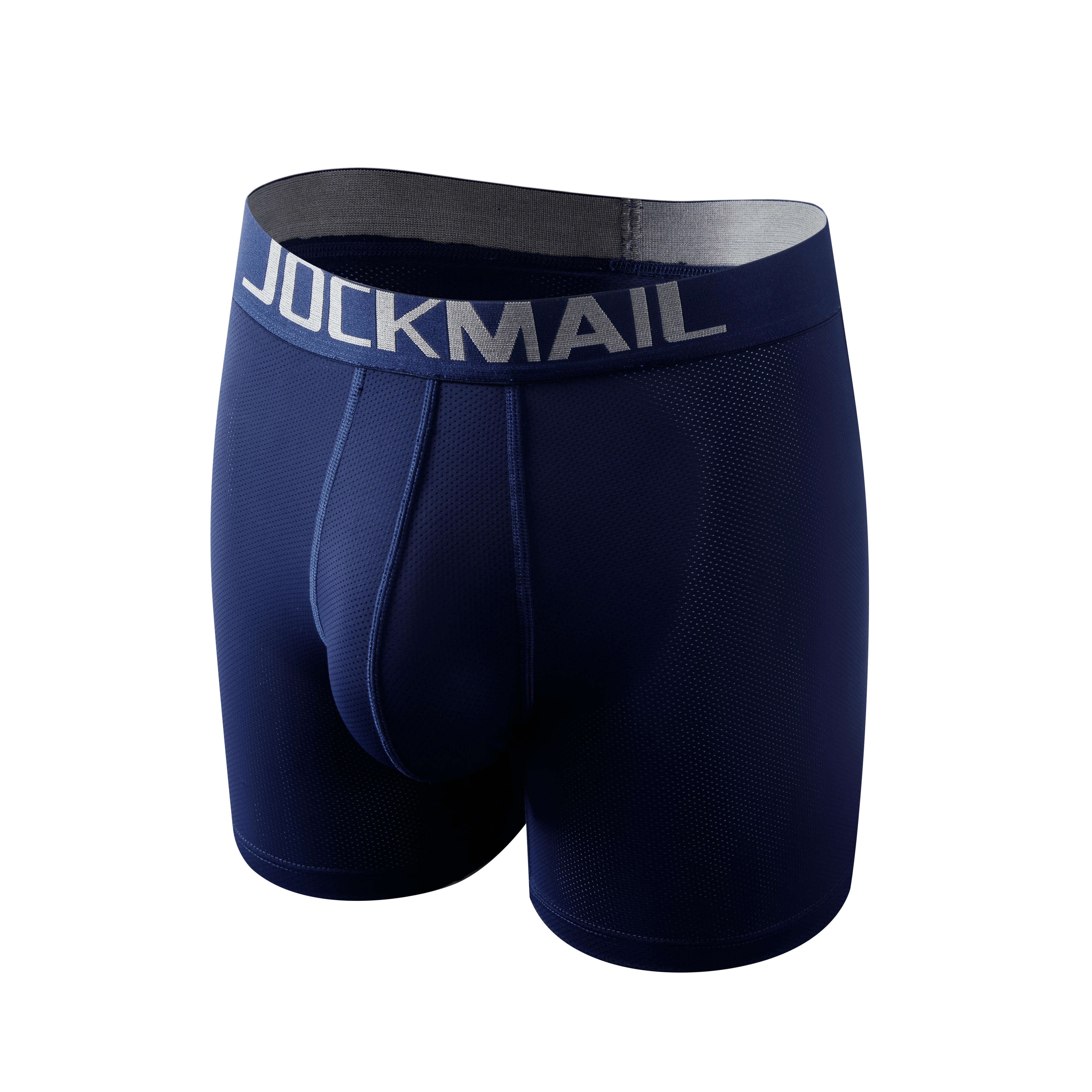 Men's JOCKMAIL JM468 - Open Front Mesh Boxer