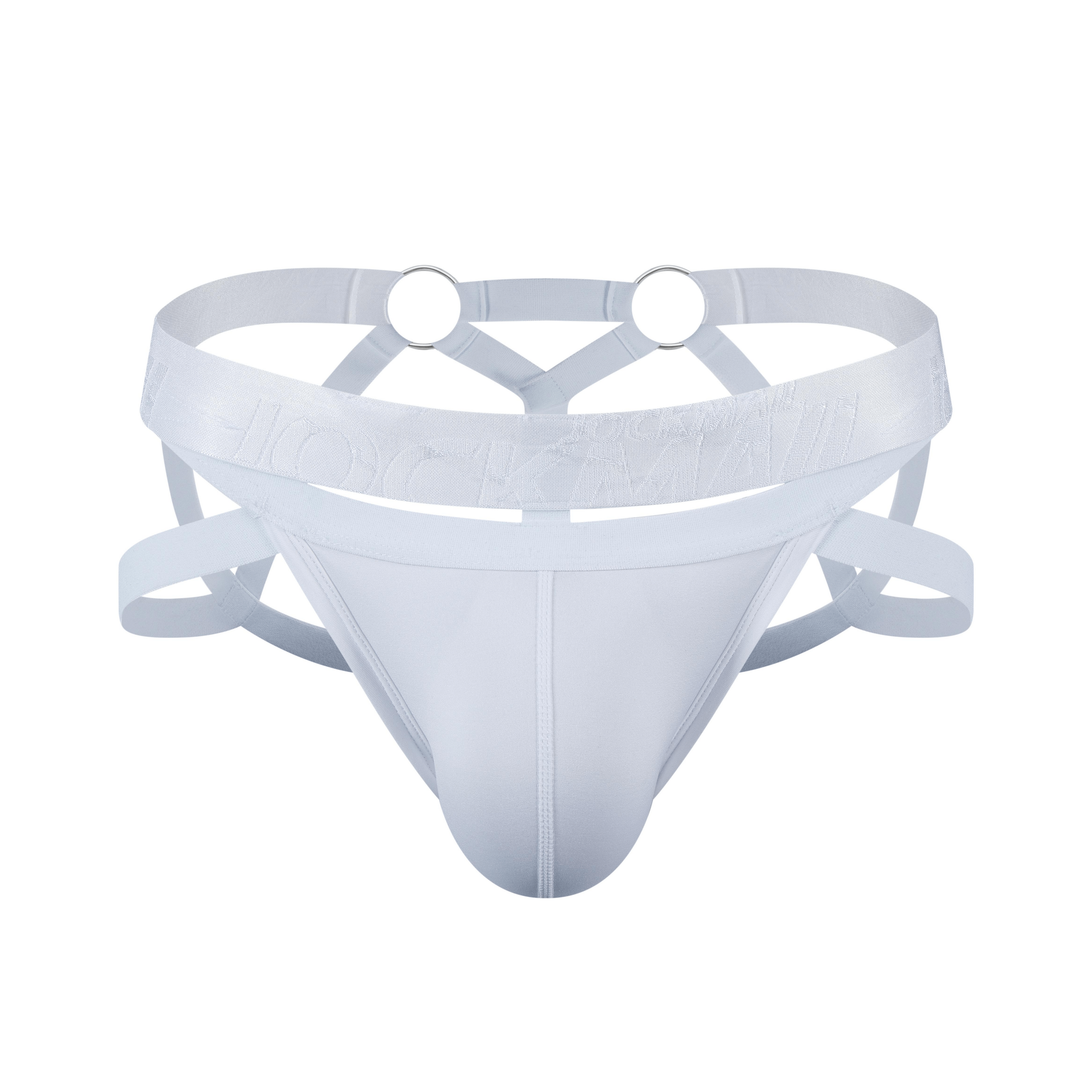 Men's JOCKMAIL JM253 - Monochromatic Spider Fetish Jockstrap