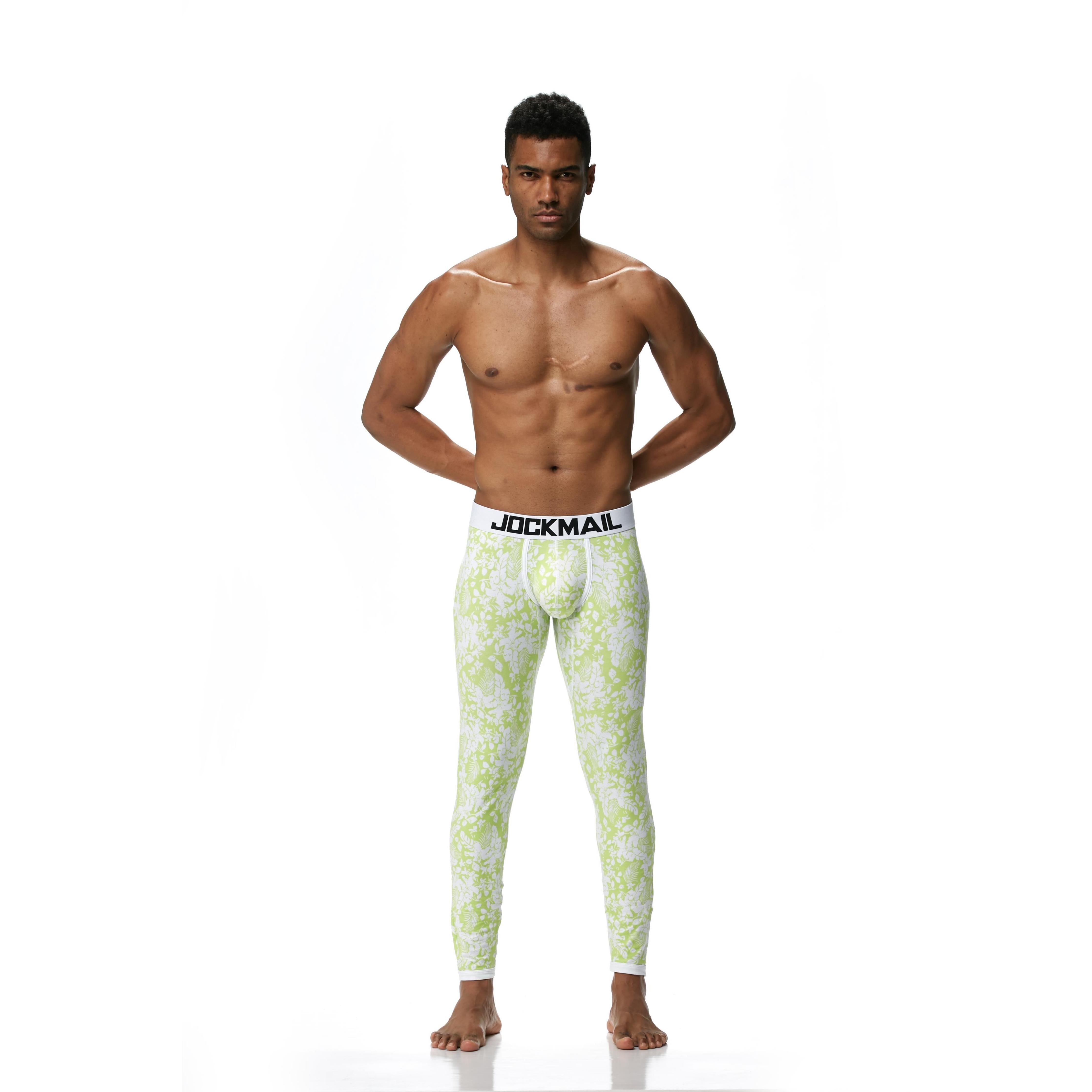 Men's JOCKMAIL JM1102 - Floral Spring Longjohn - JOCKMAIL