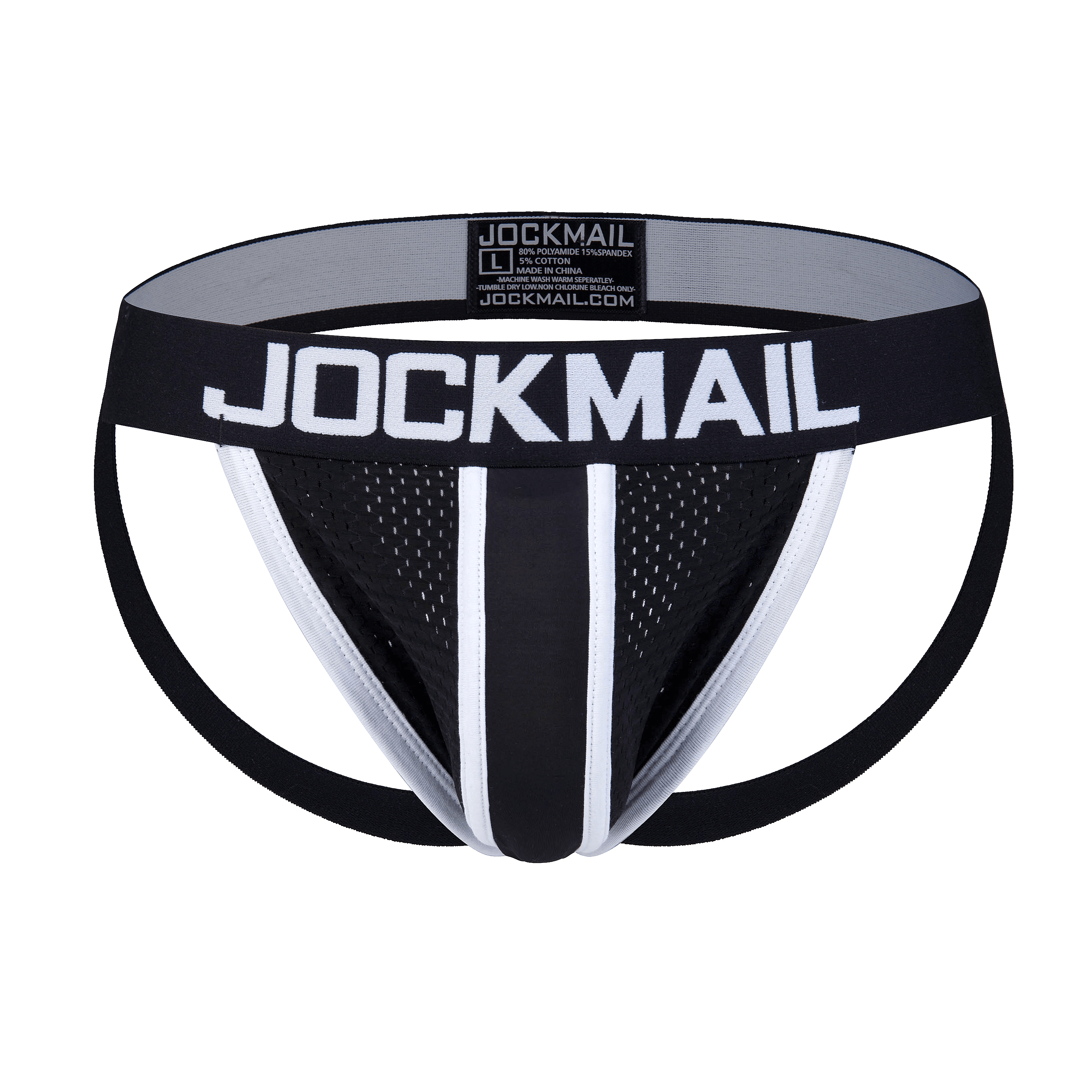 Men's JOCKMAIL JM203 - Mesh Lined Jockstrap - JOCKMAIL