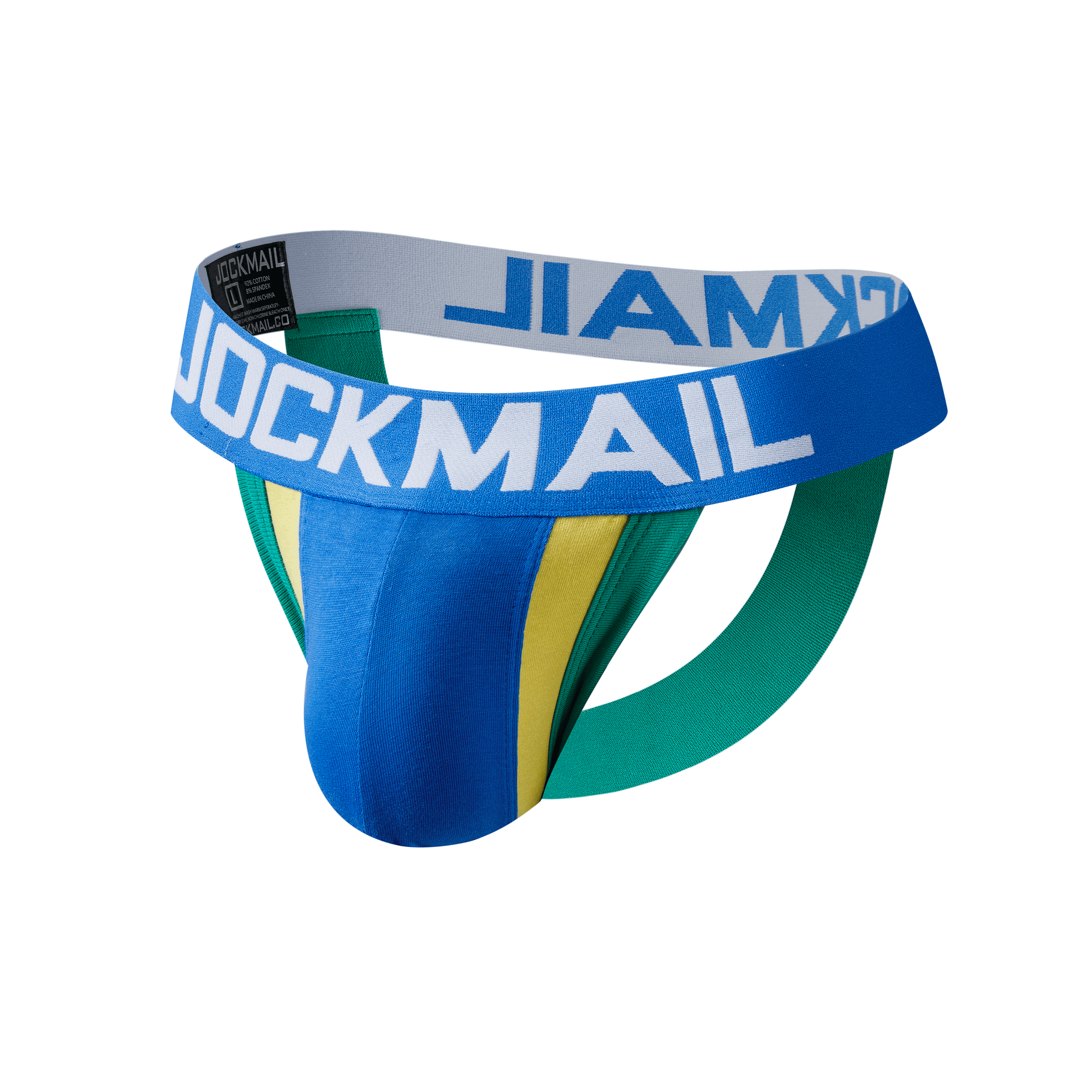 Men's JOCKMAIL JM212 - Tri-tone Jockstrap - JOCKMAIL