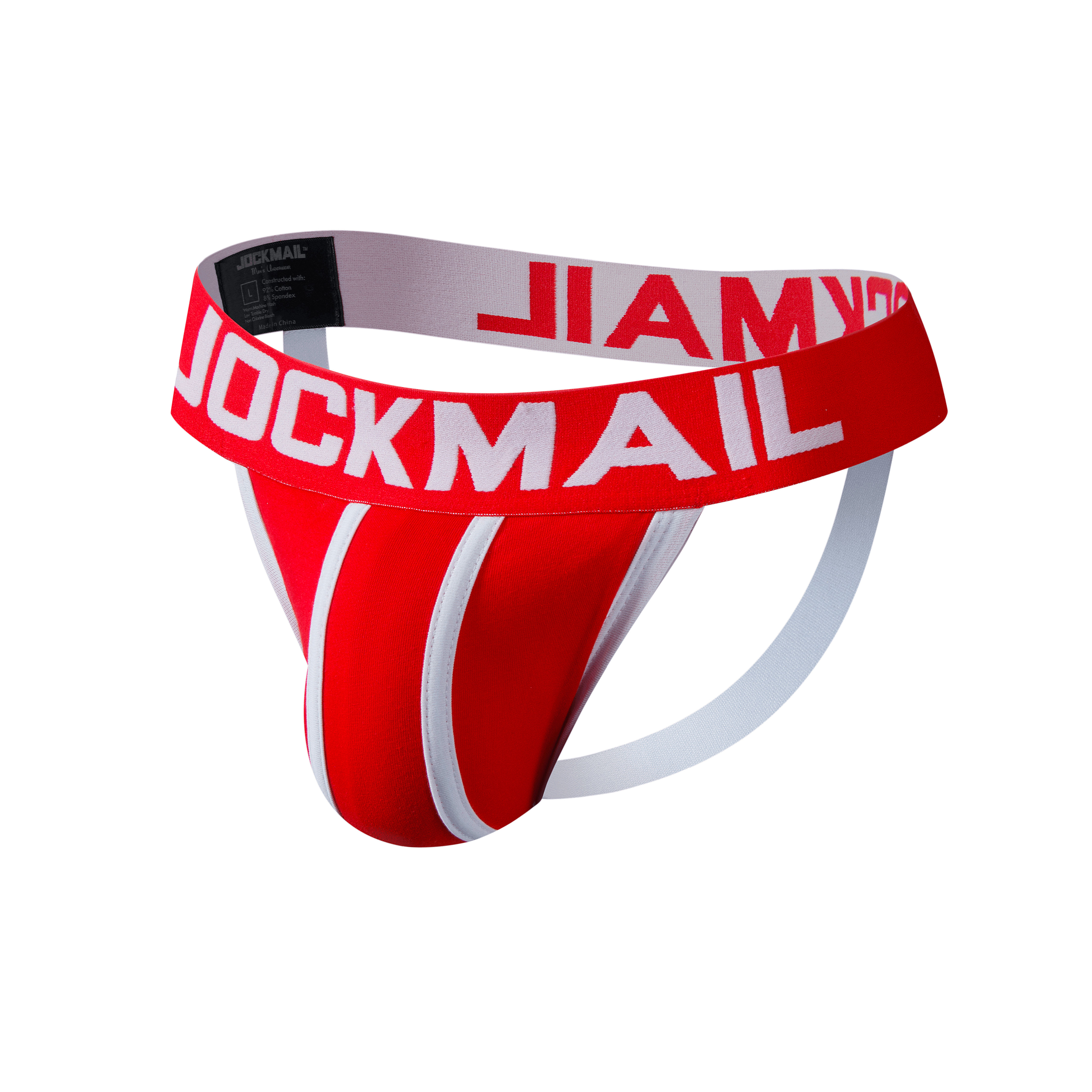 JOCKMAIL Jockstrap Men Underwear String Thong Men Underwear Gay Panties Men  Briefs Thong (M, Blue) at  Men's Clothing store