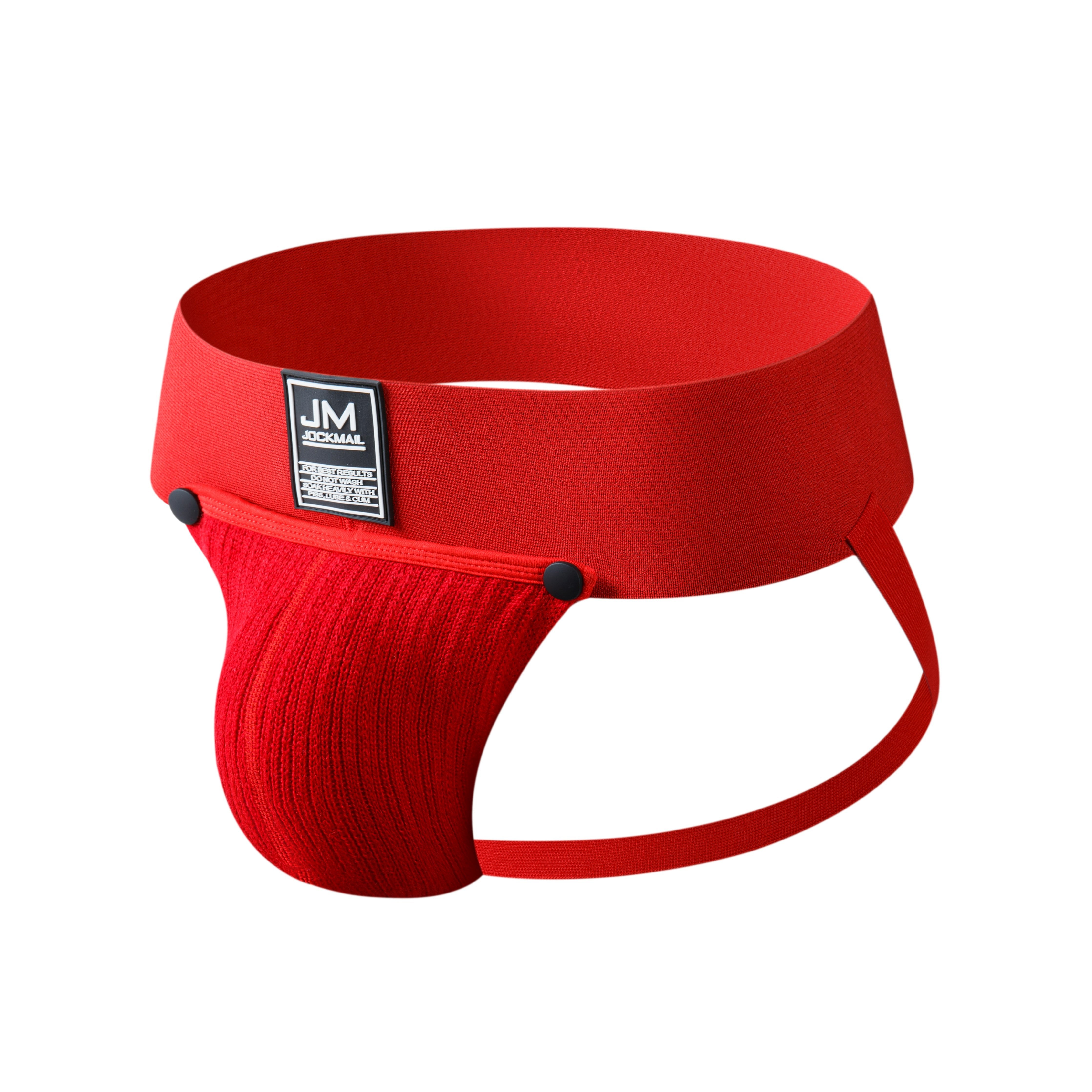 Men's JOCKMAIL JM239 - Old School Removable Jockstrap - JOCKMAIL