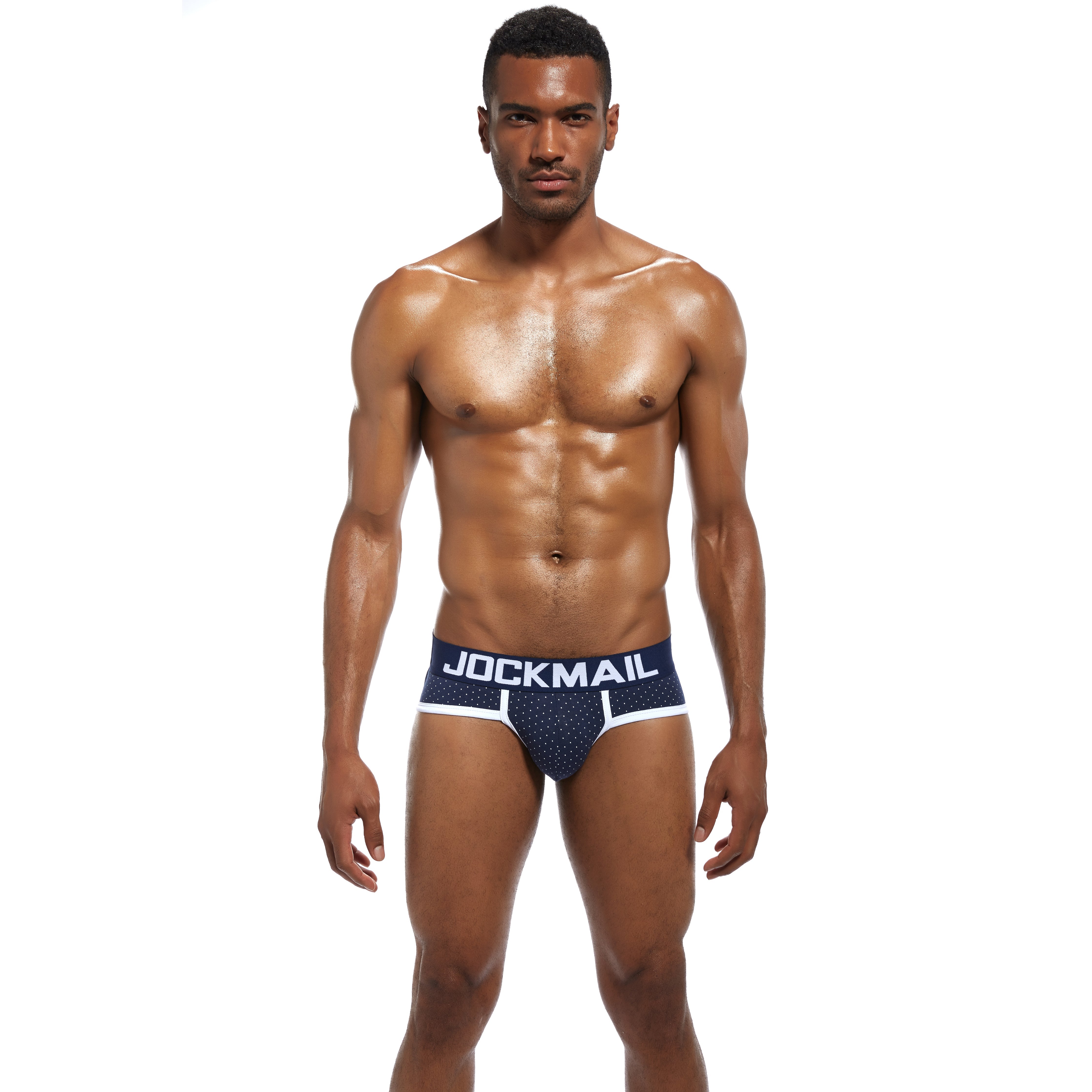 Men's JOCKMAIL JM322 - Dotted Brief - JOCKMAIL