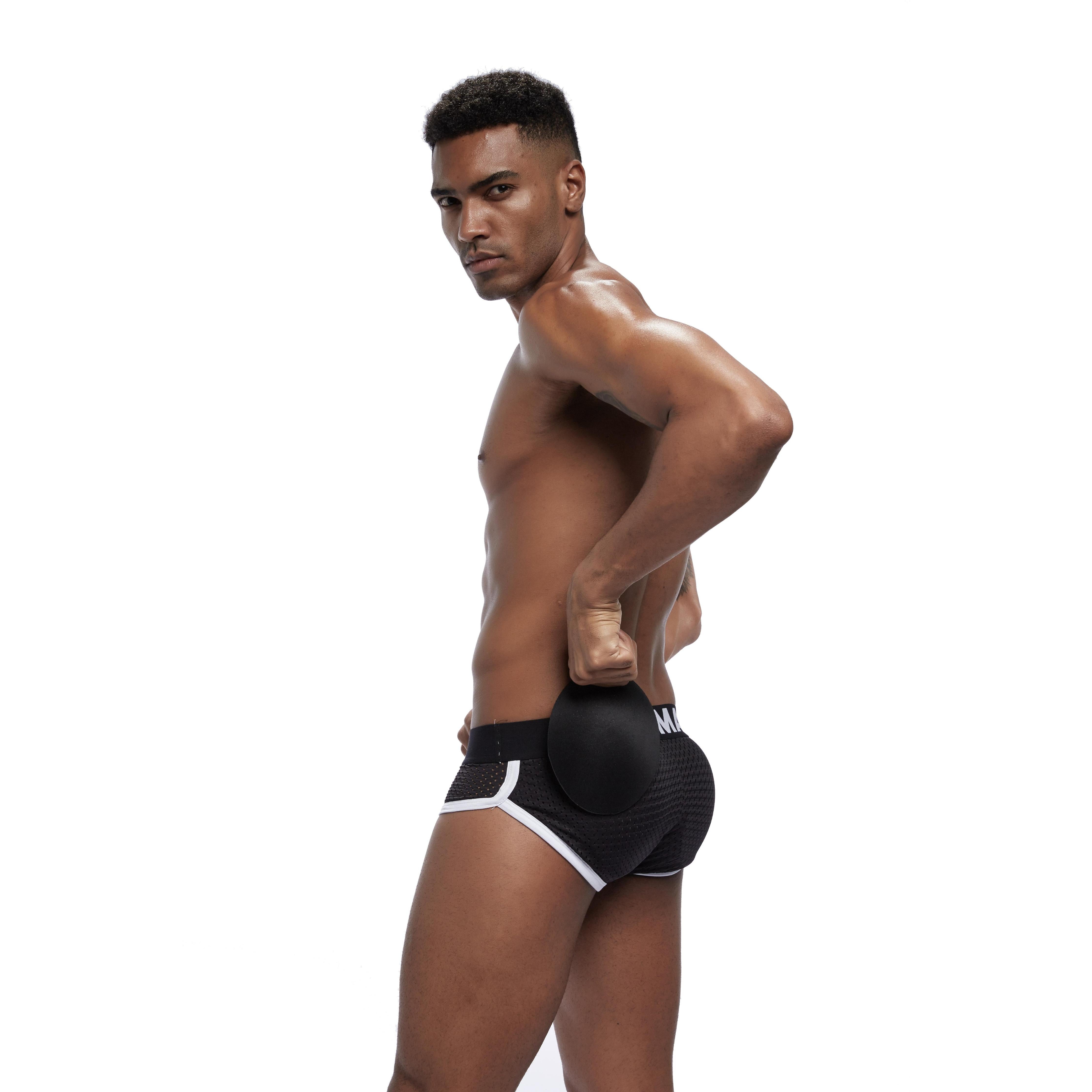 Men's JOCKMAIL JM346 Brief - Black - Navy - White - JOCKMAIL