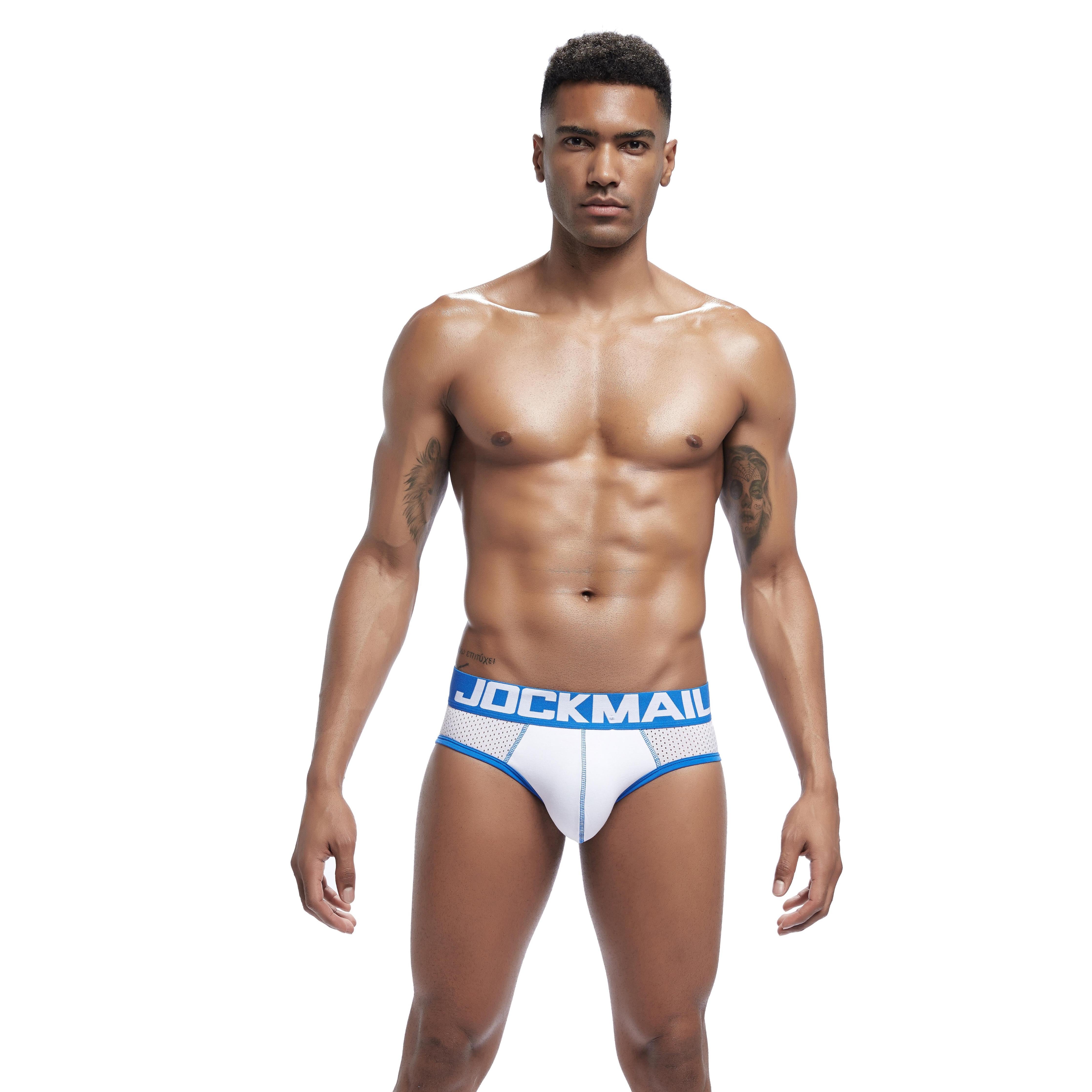 Men's JOCKMAIL JM351 - Multimesh Brief - JOCKMAIL