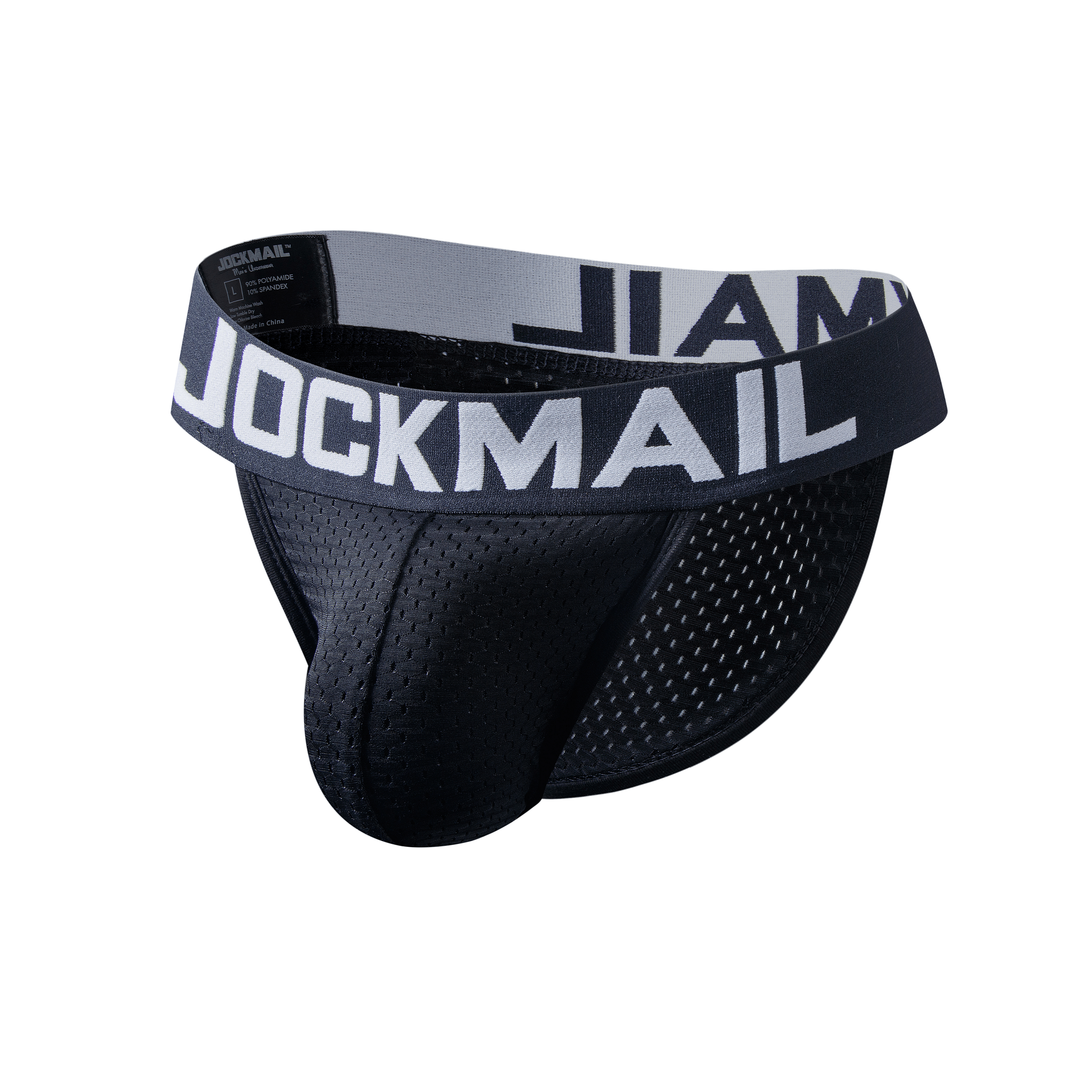 Men's JOCKMAIL JM353 - Full Mesh Brief - JOCKMAIL