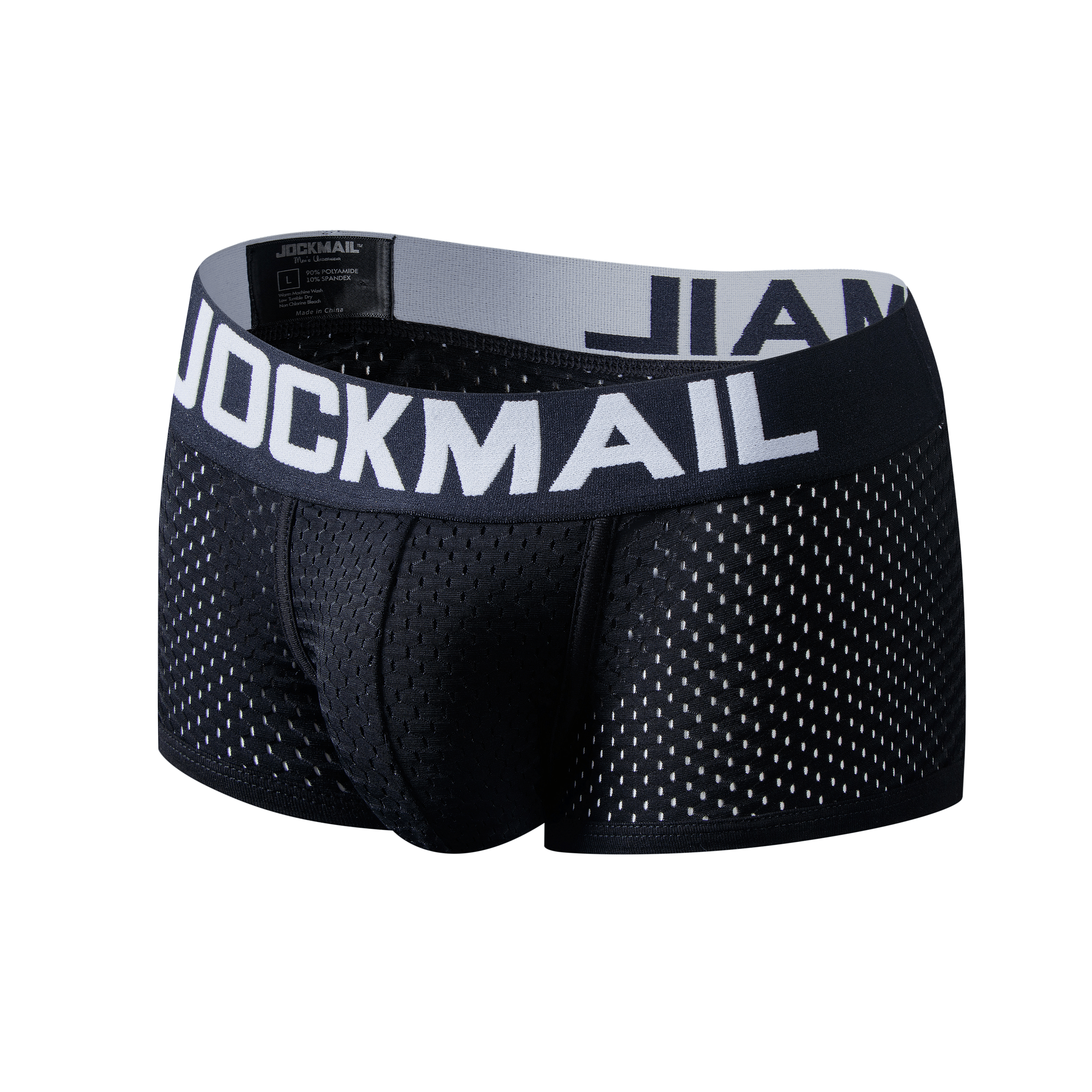 Jockmail Sexy Boxer Hommes Sous Vêtements Hommes Bout À Bout Rembourré  Tronc Coussinet Amovible De Bout À Bout Et Agrandir Pochette Demballage  Noir Du 17,95 €