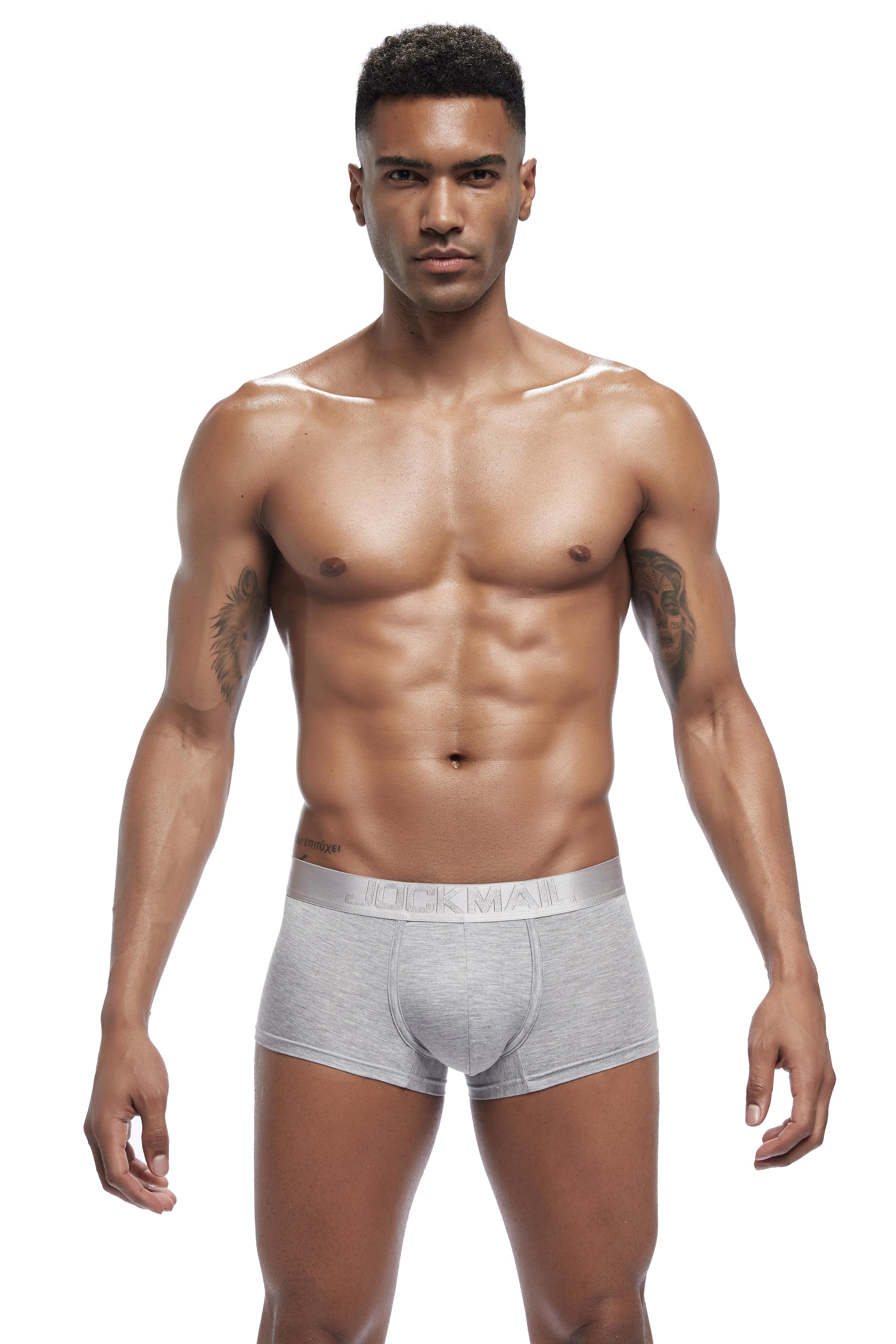 Men's JOCKMAIL JM445 - Monochromatic Boxer - JOCKMAIL