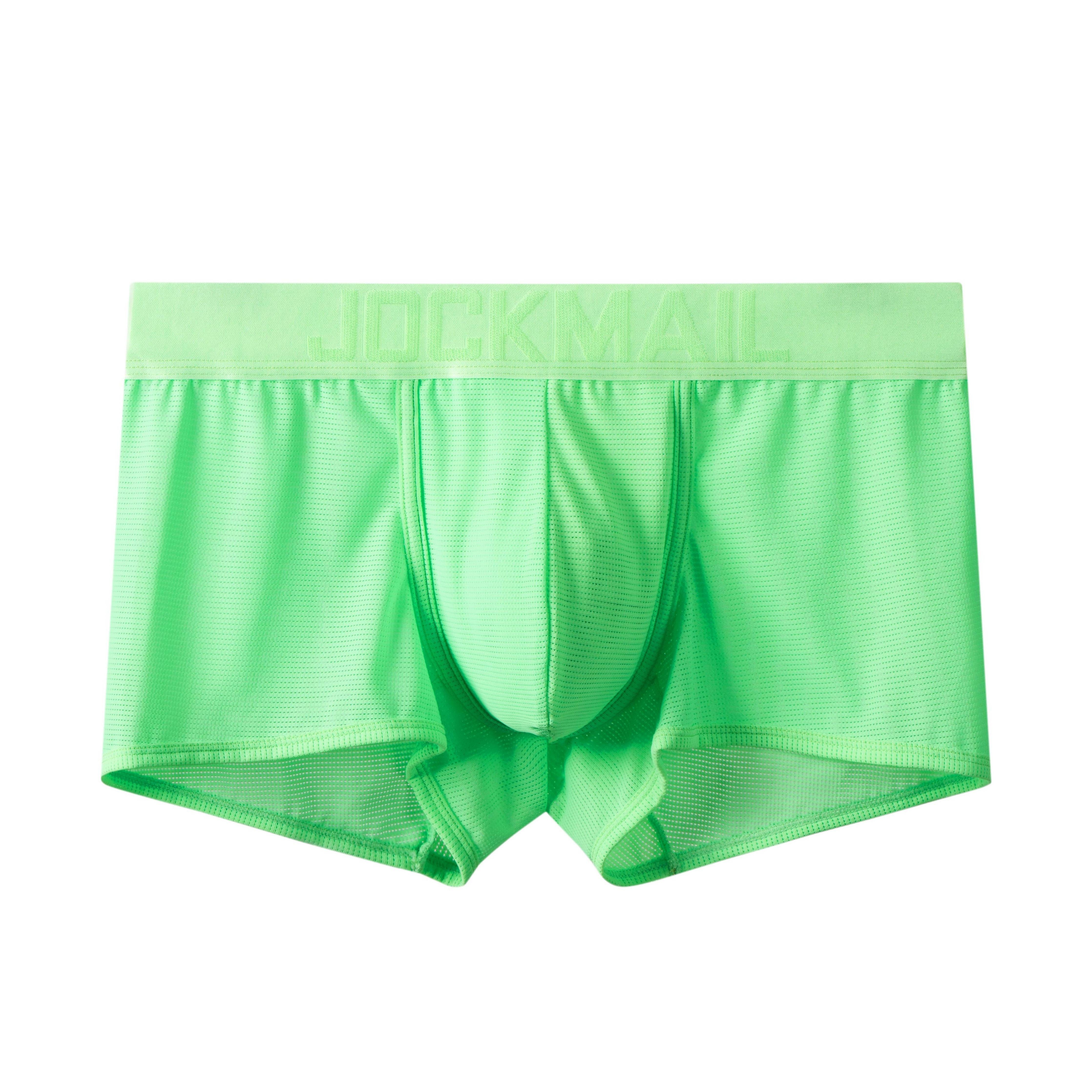 Obviously Chromatic Low Rise Boxer Briefs Military Green MCE121 at  International Jock